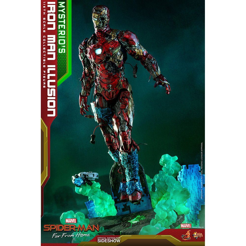 Mysterio's Marvel Iron Hot Man Toys Actionfigur Spider-Man from Far Home - Illusion