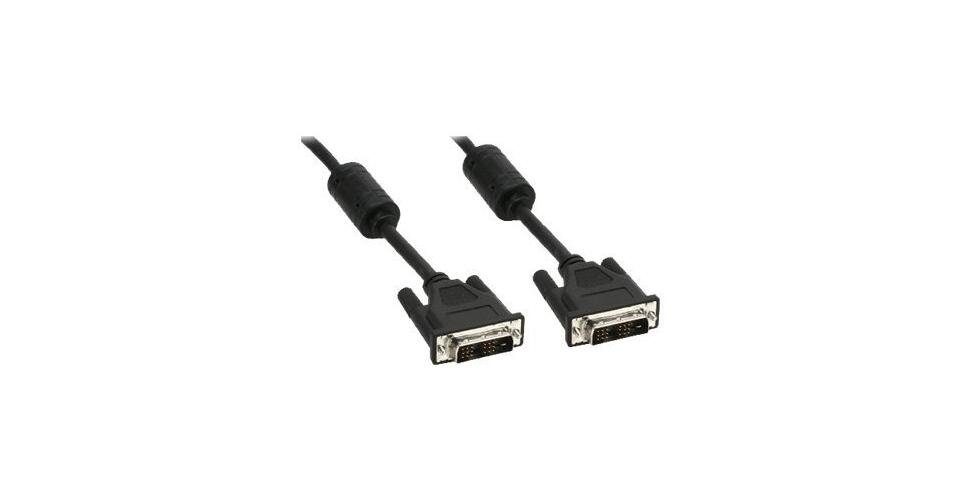 InLine DVI-D Kabel 3m Audio-Kabel