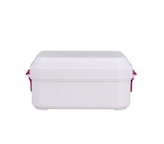 Biodora Vorratsdose “Lunchbox mit Verschluss 11 x 11 x 5 cm – 0,4 Liter”, Bio-Kunststoff