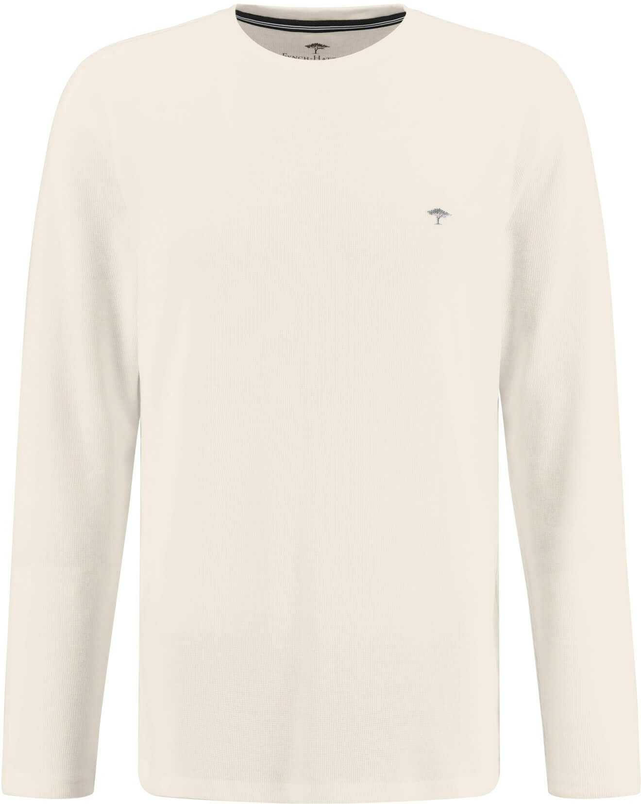 offwhite FYNCH-HATTON Langarmshirt (1-tlg) FYNCH-HATTON Shirt