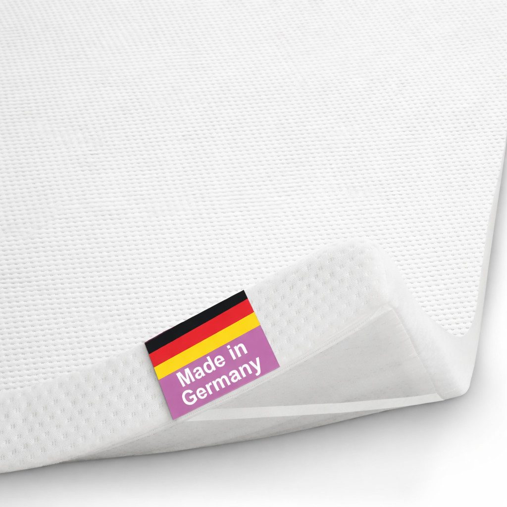 B!HOME, Topper Matratzentopper Matratze Matratzenauflage Topper, 4 cm hoch, Gelschaum, Boxspringbetten, Schlafsofas und Camping waschbarer Bezug, Anti-Rutsch