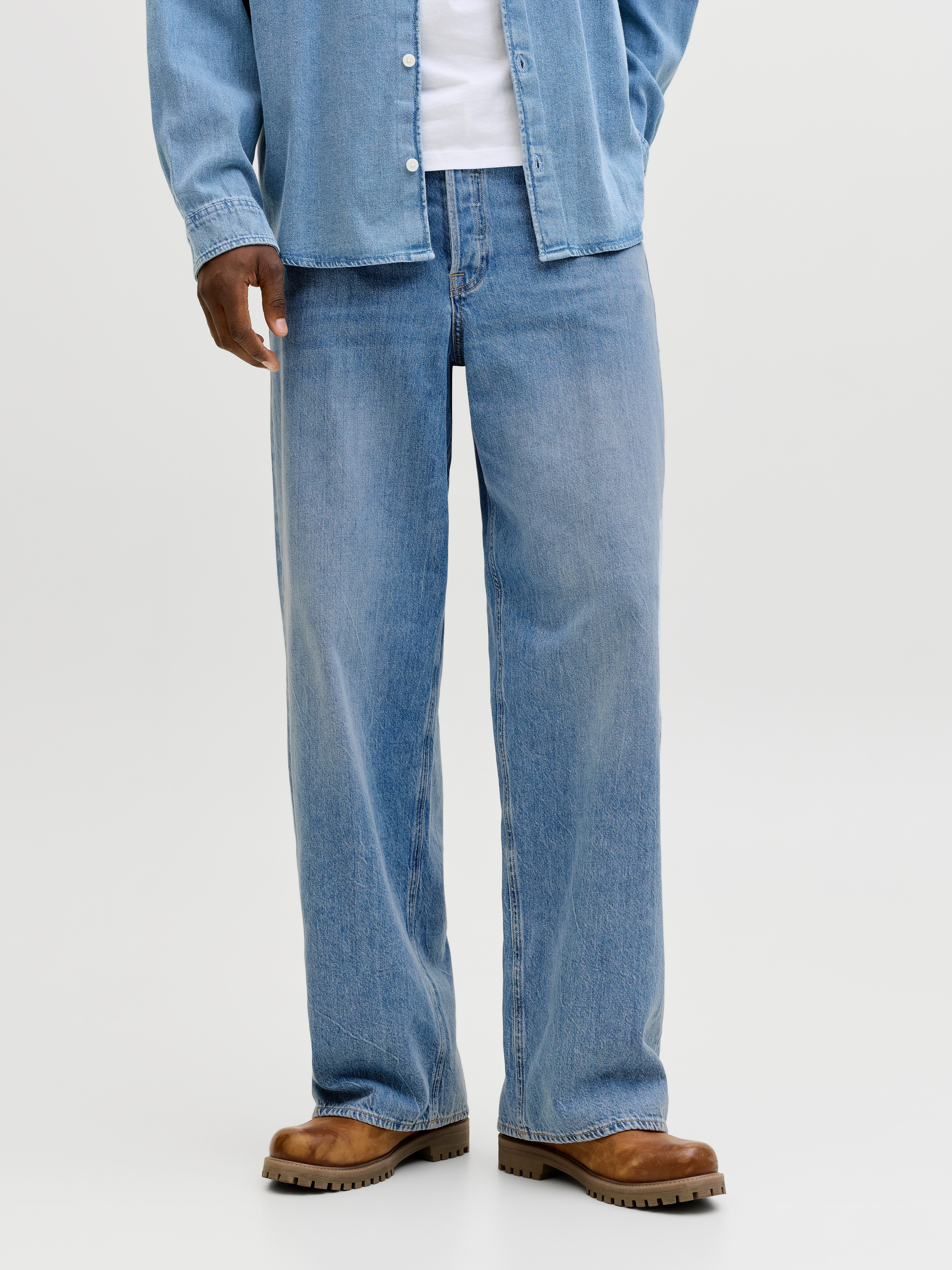 Relax-fit-Jeans JJIDAVE JJORIGINAL SQ 081 SN