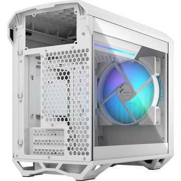 Fractal Design PC-Gehäuse Torrent Nano RGB White TG Light Tint