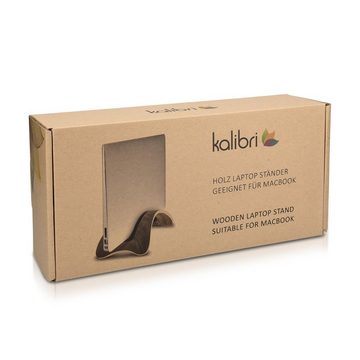 kalibri Notebook Stand aus Eichenholz - Halterung für MacBook Air/Pro/iPad Laptop-Ständer, (1-tlg)
