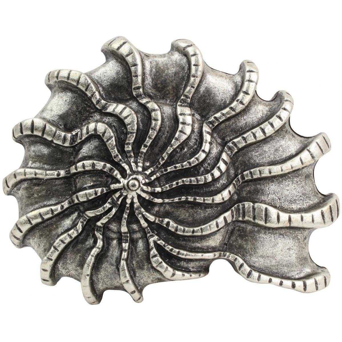 Gürtelschnalle Muschel 4,0 cm - Buckle Wechselschließe Gürtelschließe 40mm - Gürtel b