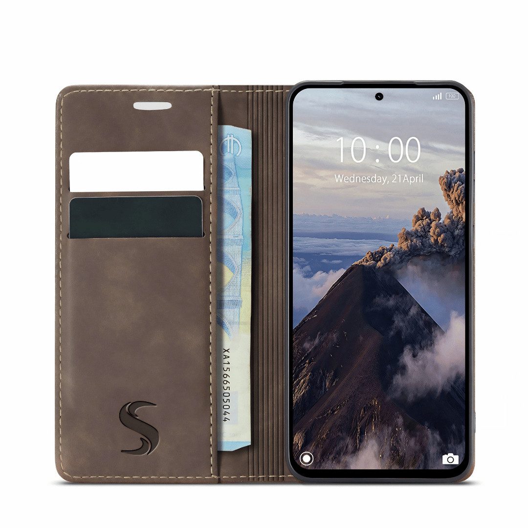 SmartUP Smartphone-Hülle für Xiaomi Redmi Note 17 Pro Max 5G Klapphülle Fliphülle Tasche Cover 6,83, integrierte Standfunktion, Kartenfächer – Bild 2 von 5