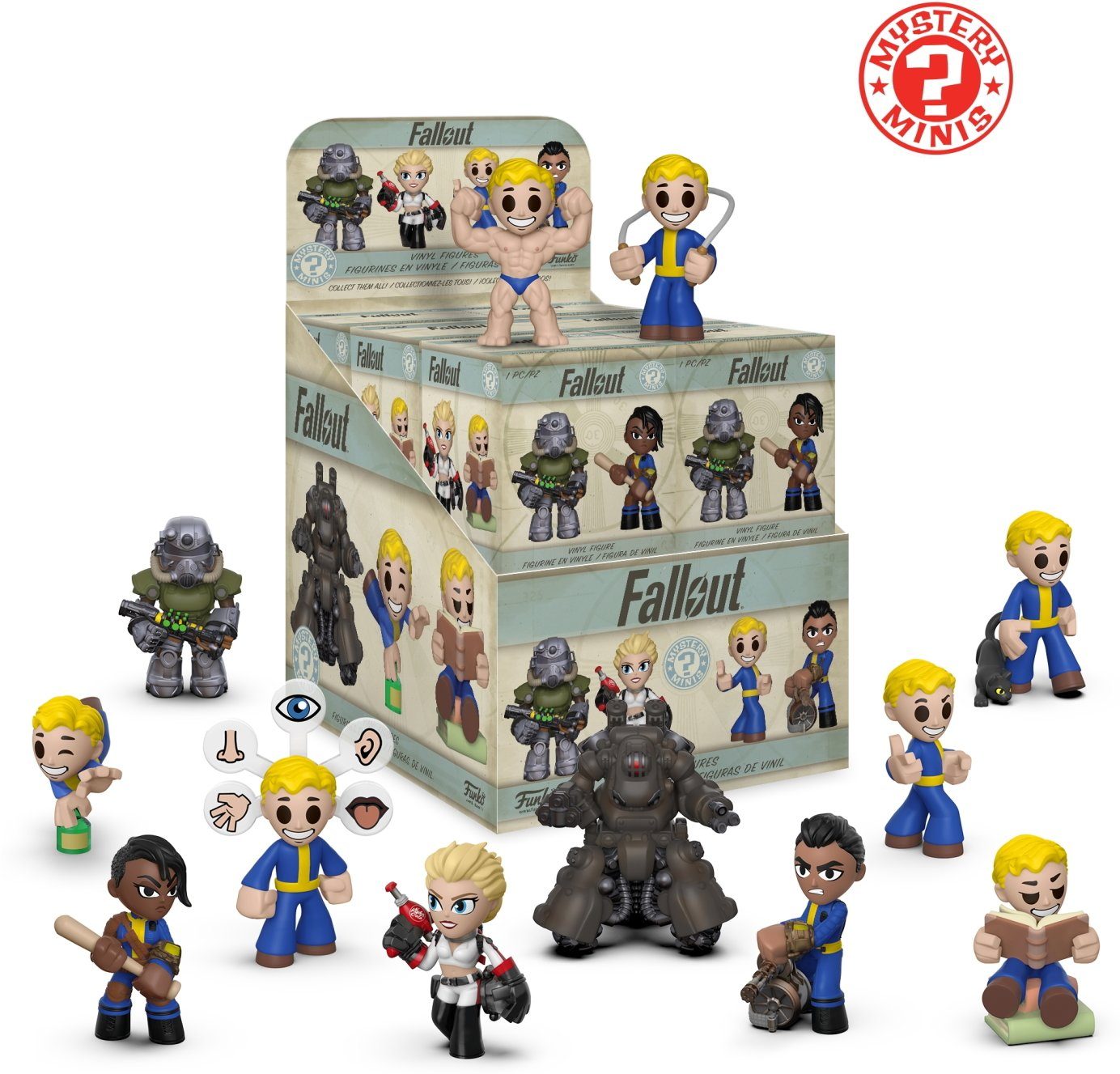 Funko Spielfigur Fallout Mystery Minis Vinyl Figur