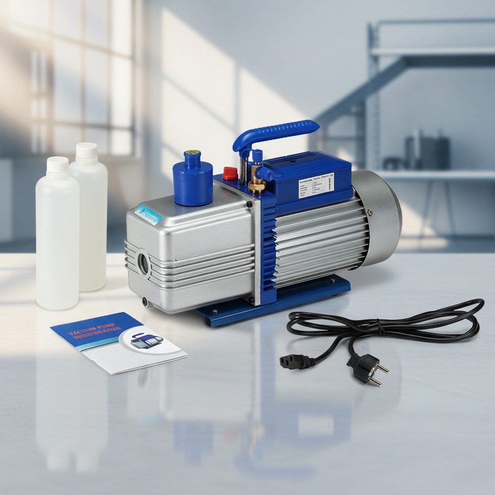 Melko Klimaanlagenschlauch Melko Unterdruckpumpe Vakuumpumpe Klimaanlage 284 l/min 2-stufig, Zubehör für Modellbau, Leistung: 750 Watt