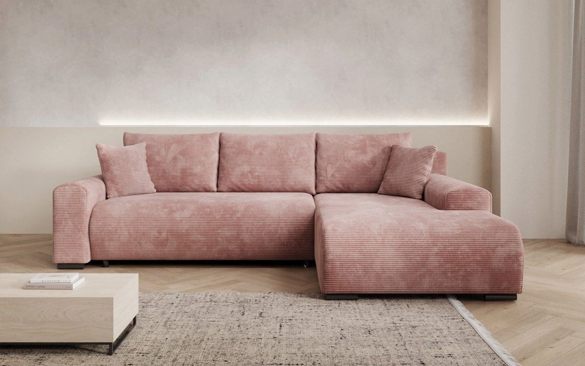 Luxusbetten24 Schlafsofa Designer Sofa Hanna, mit Schlaffunktion und Stauraum – Bild 2 von 4