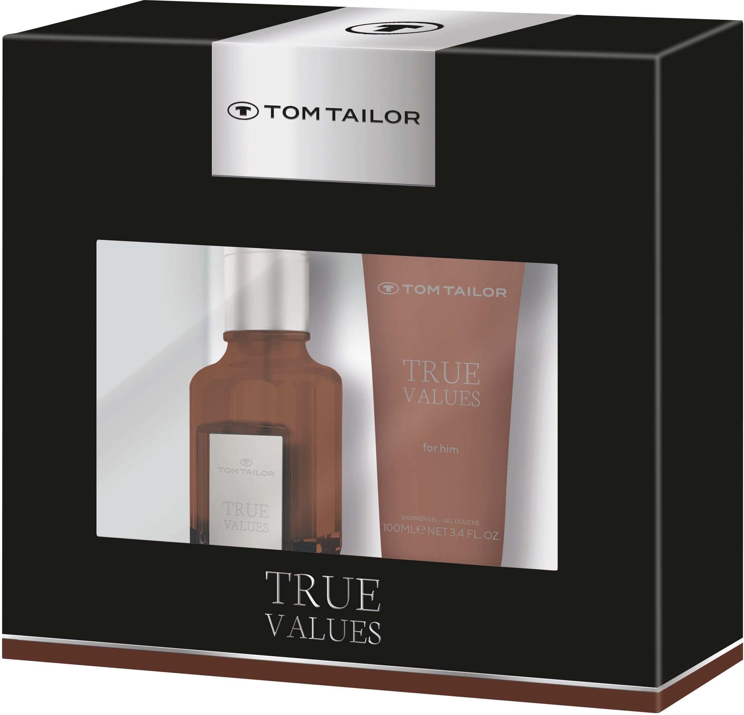 Herren Parfums TOM TAILOR Duft-Set True values for him, 2-tlg.