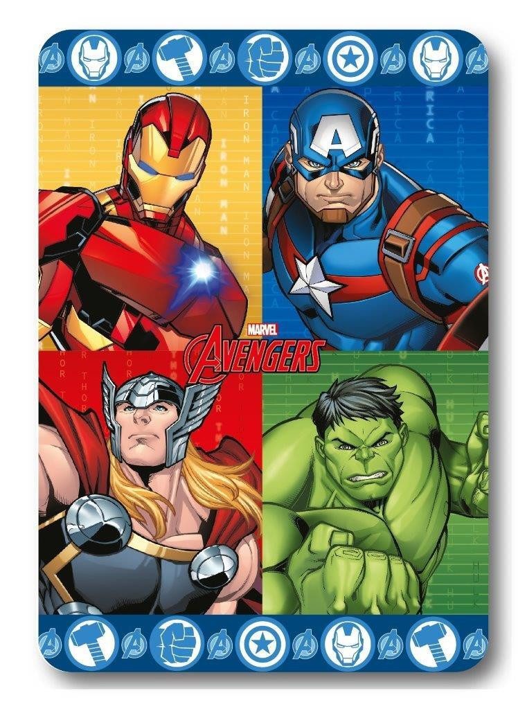 Kinderdecke Avengers Kinderdecke Fleecdecke 100 x 140 cm, MARVEL günstig online kaufen