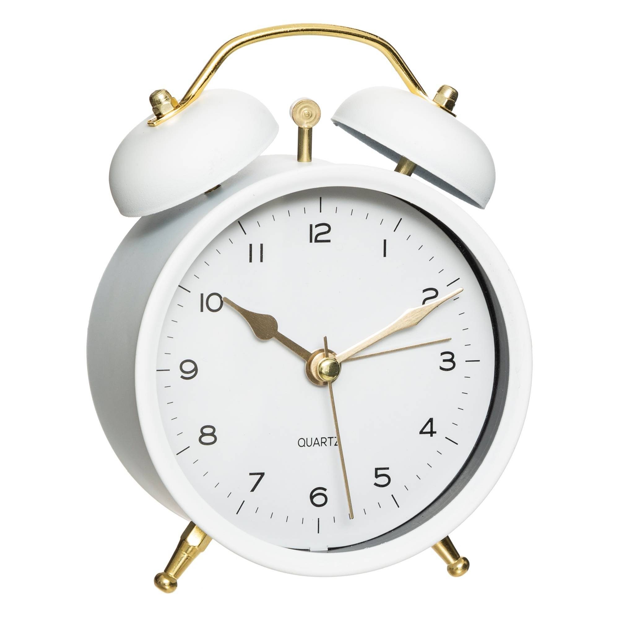 Atmosphera Créateur d'intérieur Uhr Wecker mit goldenen Uhrzeigern günstig online kaufen