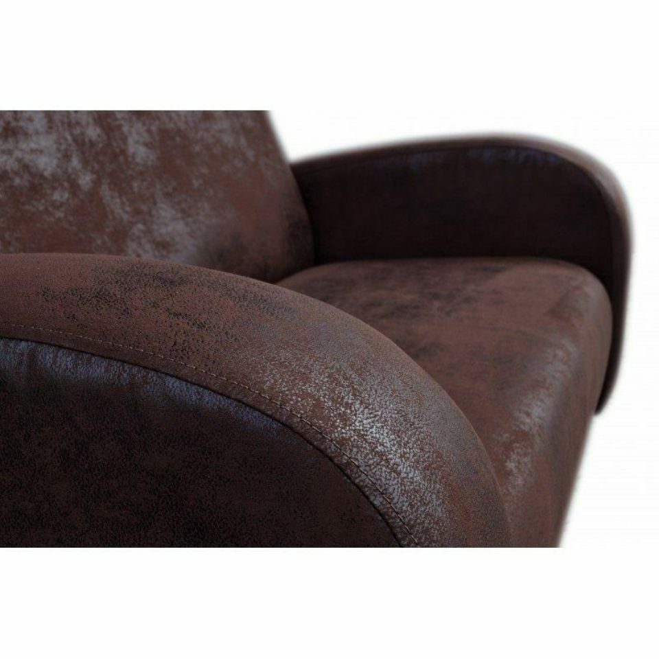 JVmoebel Sofa Luxus Brauner Sofa Couch modernes Design Europe Neu, Möbel in Made 2-Sitzer
