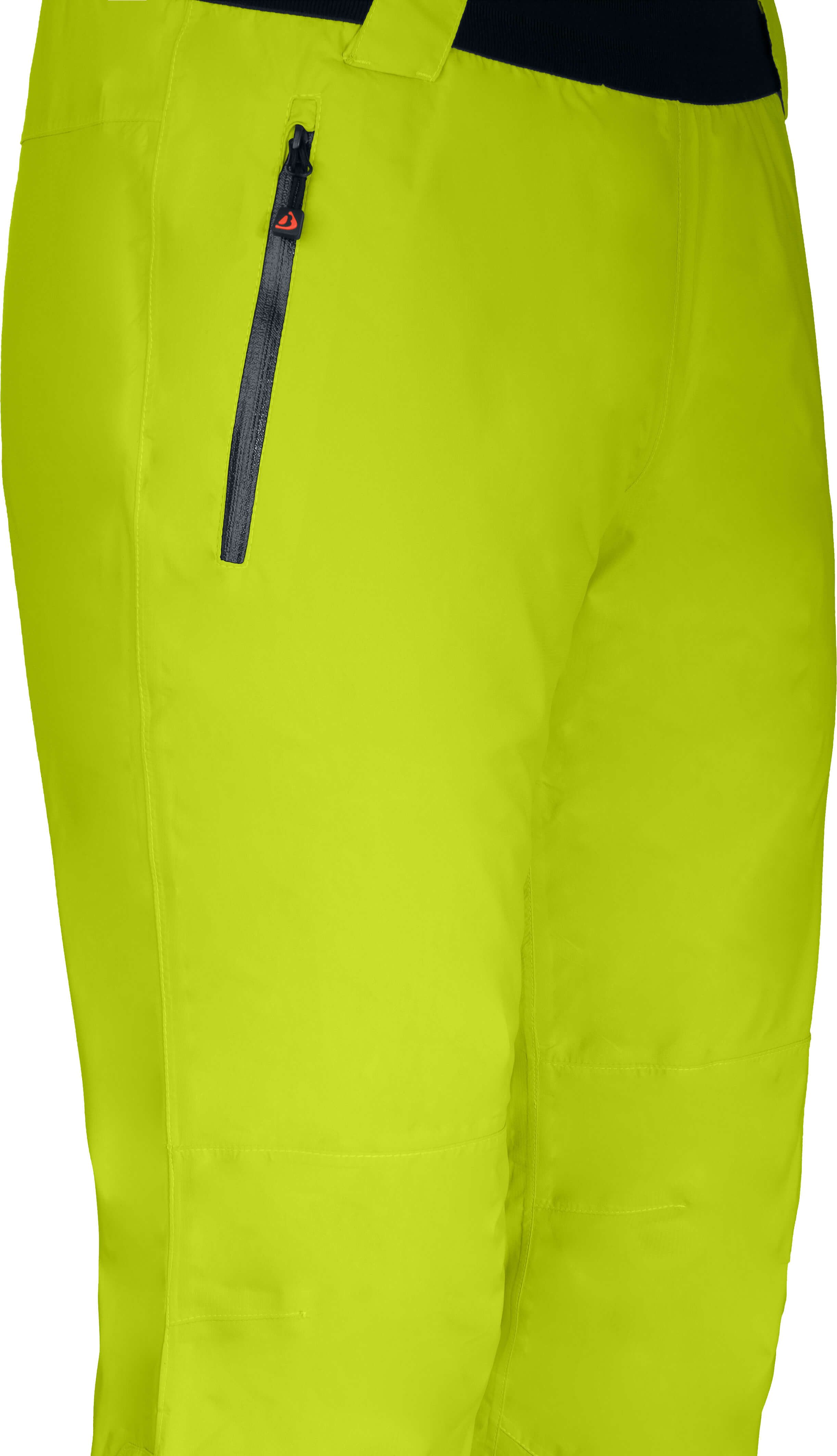 Bergson Regenhose VARKAUS Thermo Herren (Über) Regenhose, leicht wattiert, 12000 mm Wassersäule, Kurz