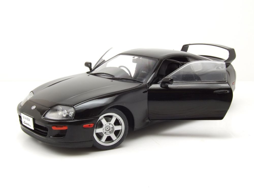 Solido Modellauto Toyota Supra MK4 A80 1993 schwarz, Maßstab 1:18