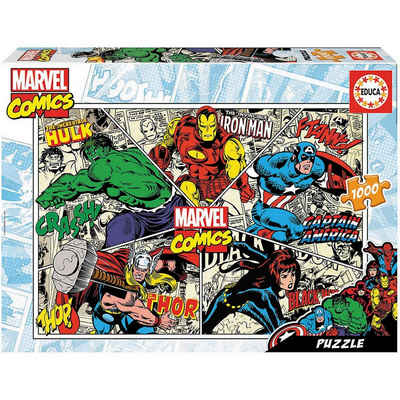 Educa Puzzle »Puzzle Marvel Comics, 1.000 Teile«, Puzzleteile