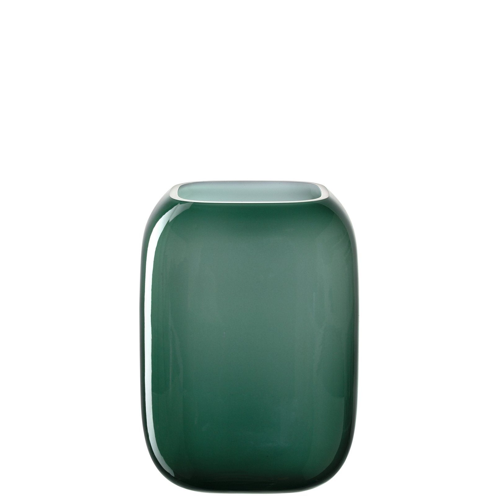 Tischvase Vase grün LEONARDO (1 St) 20 cm MILANO