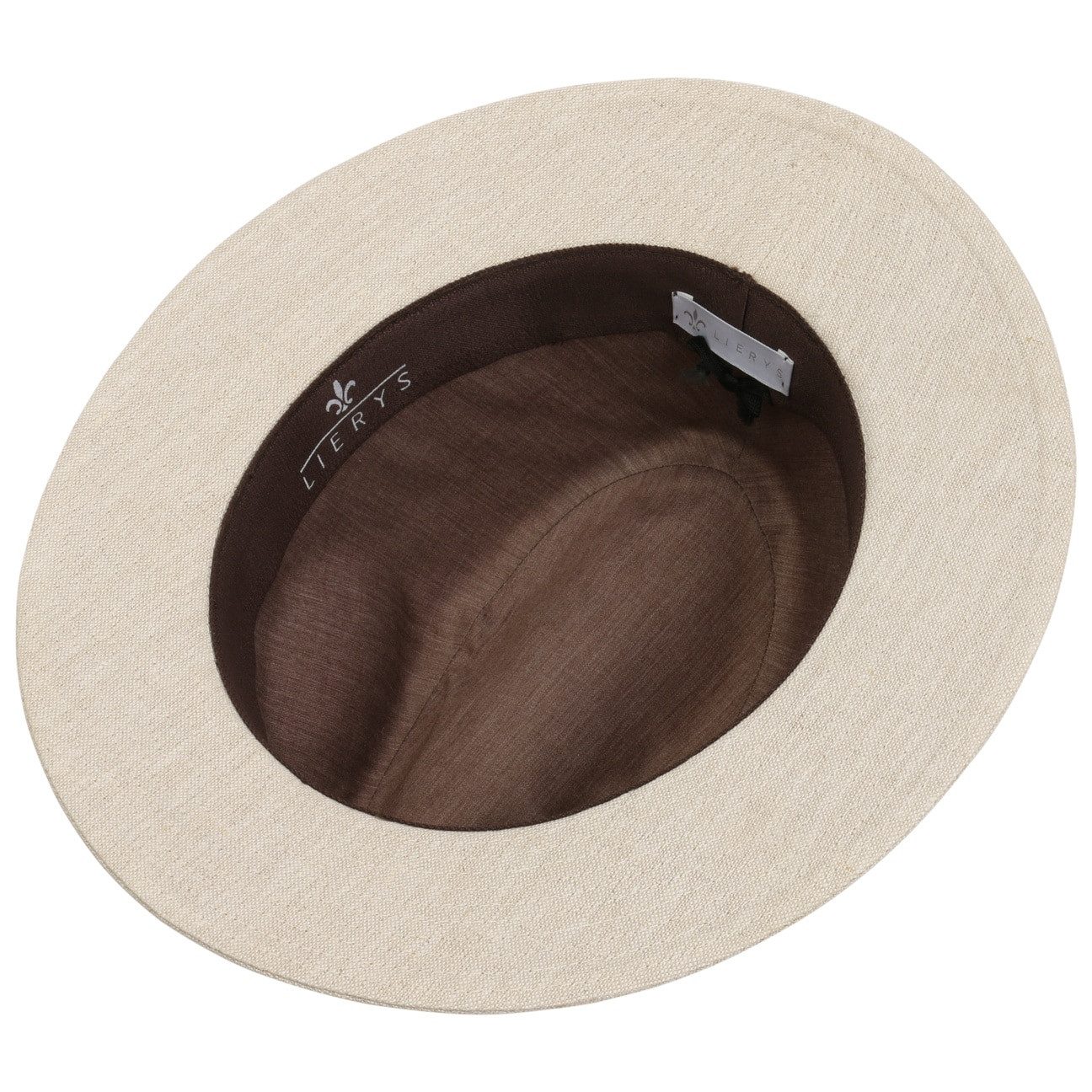 Lierys Outdoorhut (1-St) Travellerhut mit Lederband, Made in Italy
