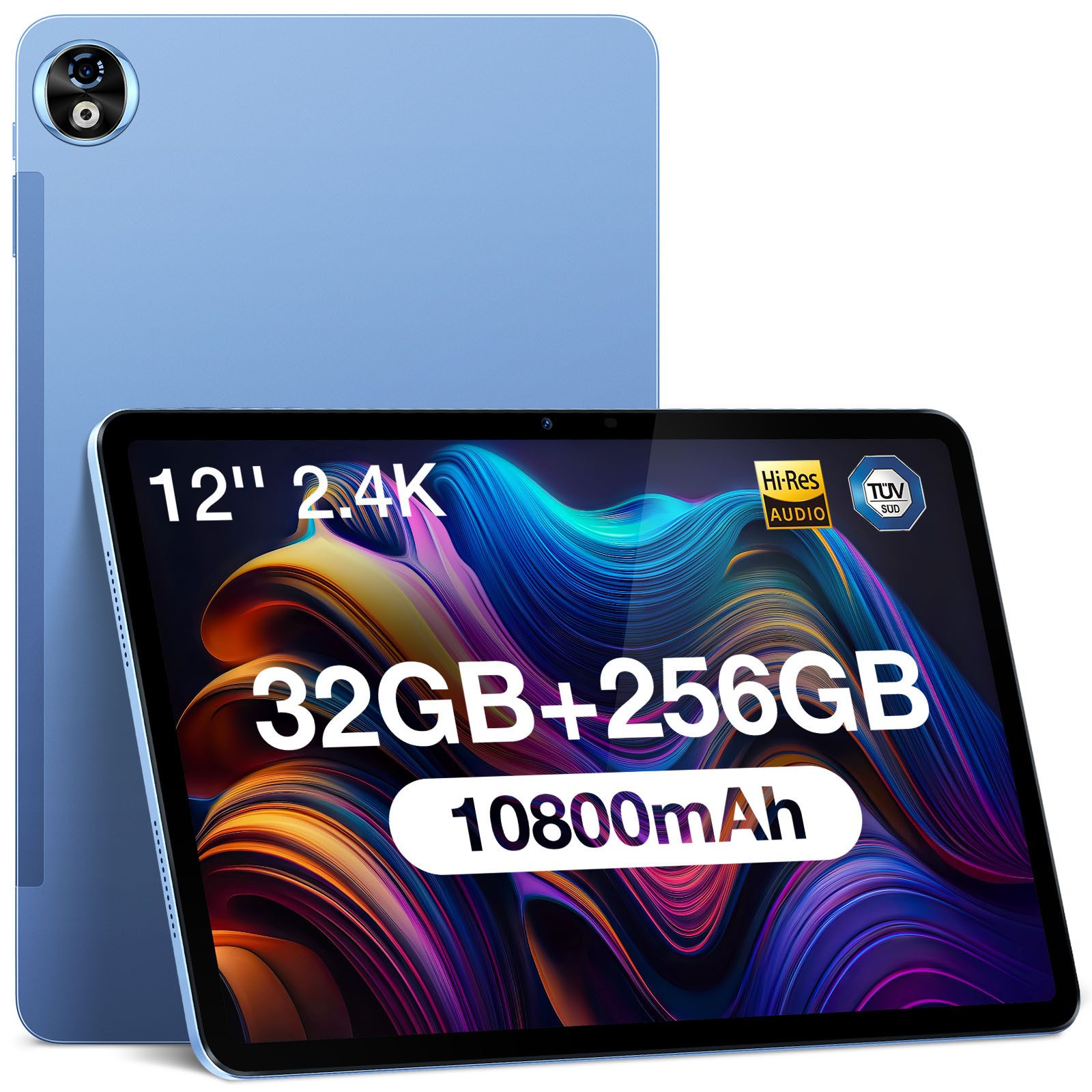 DOOGEE T20ULTRA 12 Zoll Android Gaming Tablet 12GB RAM 256GB ROM(2TB TF) Tablet (12", 256 GB, Android 13, 4G, 2.4K Display, 16MP+8MP Dual SIM, 4G LTE /5G WiFi/GMS/GPS/Widevine L1)