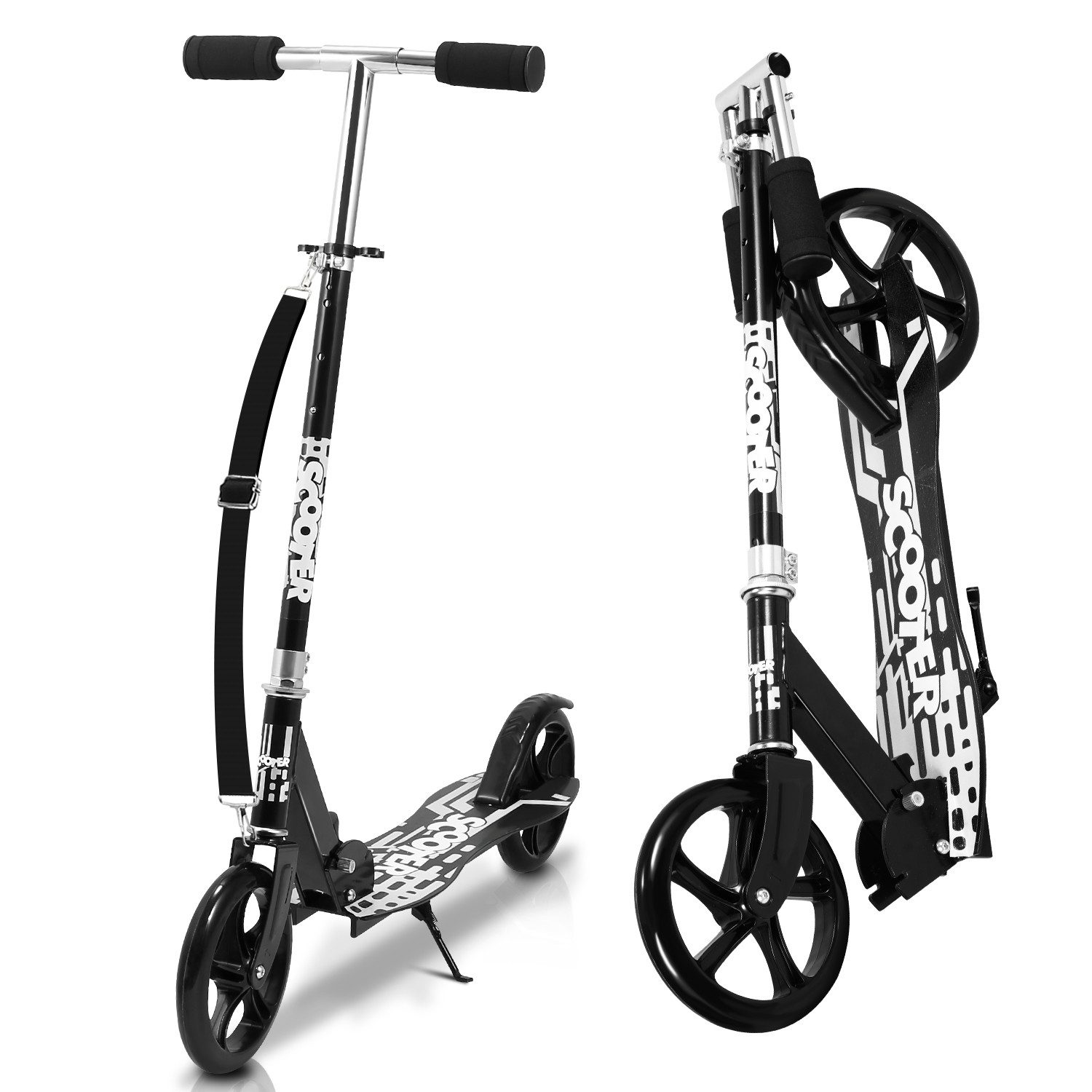 Scooter Kinderoller Scooter Faltbarer Kinderscooter Höhenverstellbar