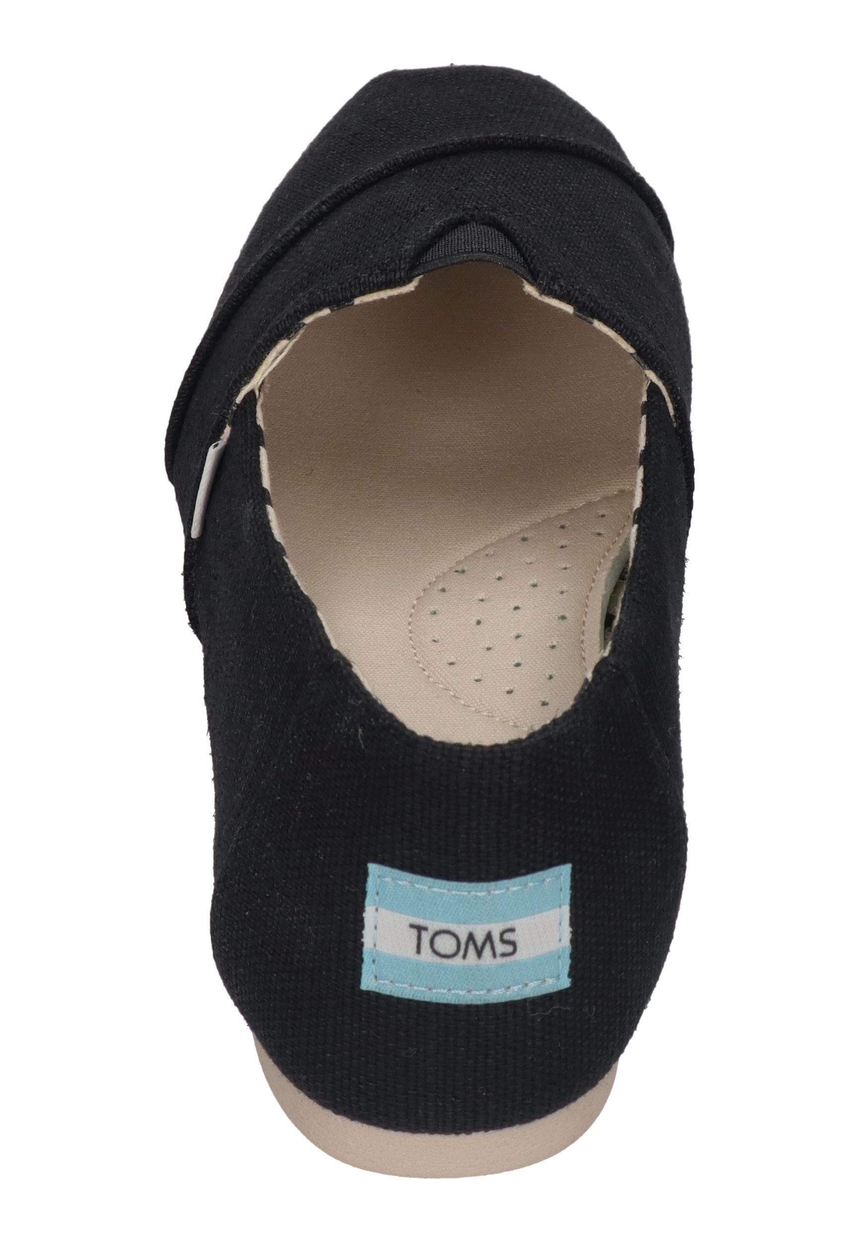 TOMS ALPARGATA Espadrille Black Heritage Canvas – Bild 5 von 5