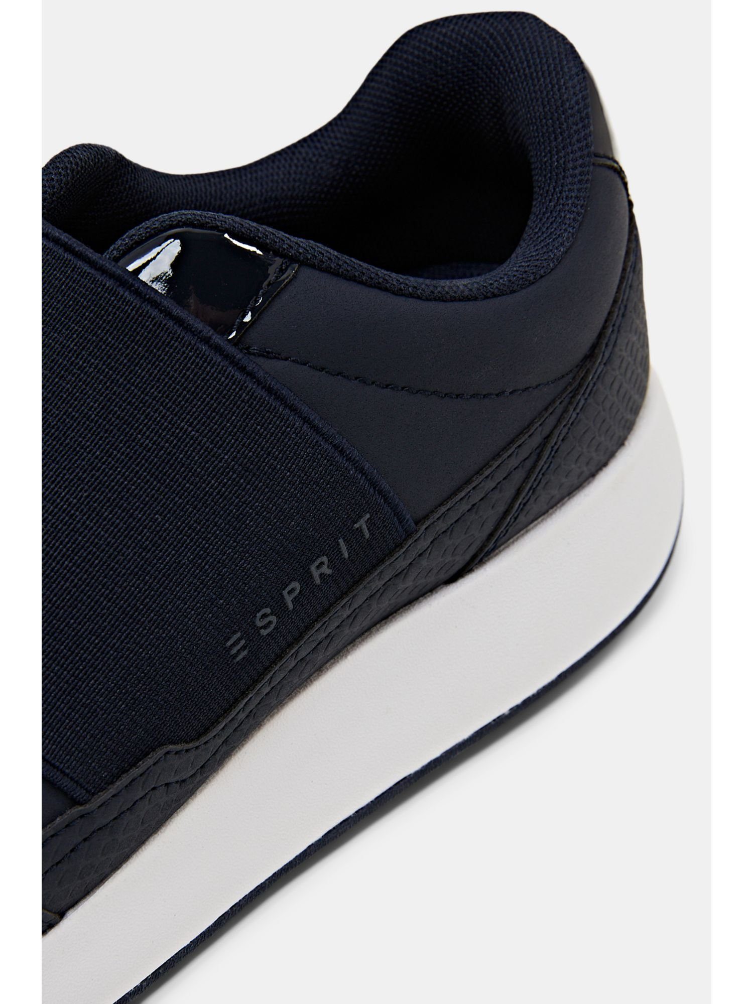 Lederoptik in Sneaker NAVY Esprit Slip-on-Sneakers