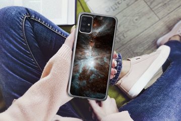 MuchoWow Handyhülle Galaxie - Planet - Sterne, Handyhülle Samsung Galaxy A52 5G, Smartphone-Bumper, Print, Handy