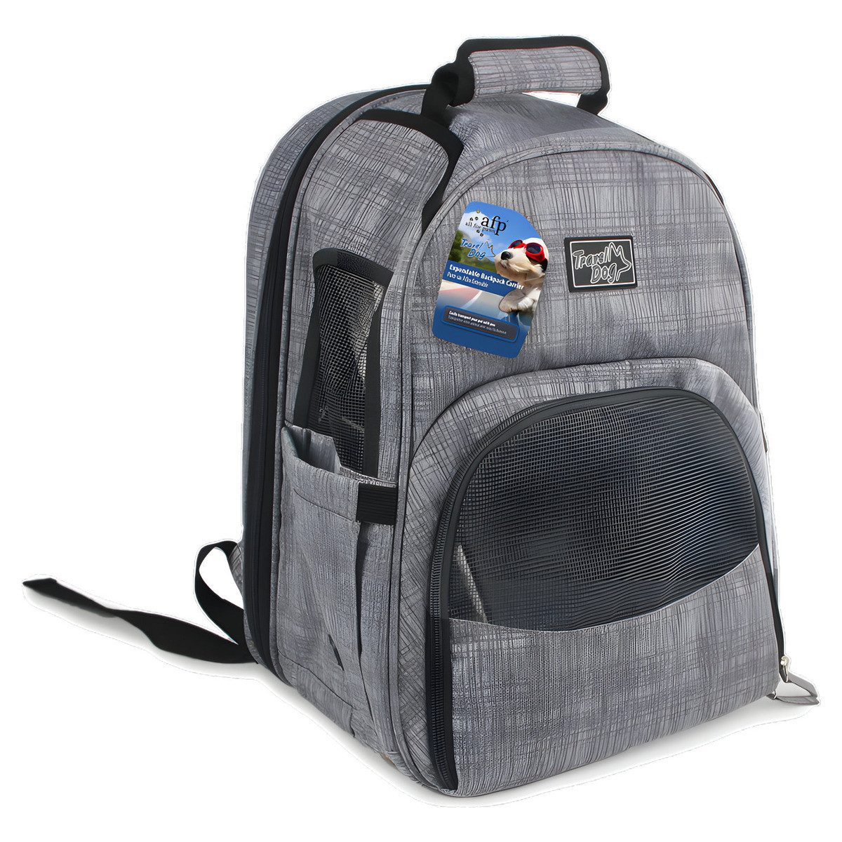all for paws Tiertransporttasche Travel Dog Expendable Backpack Hunderucksack
