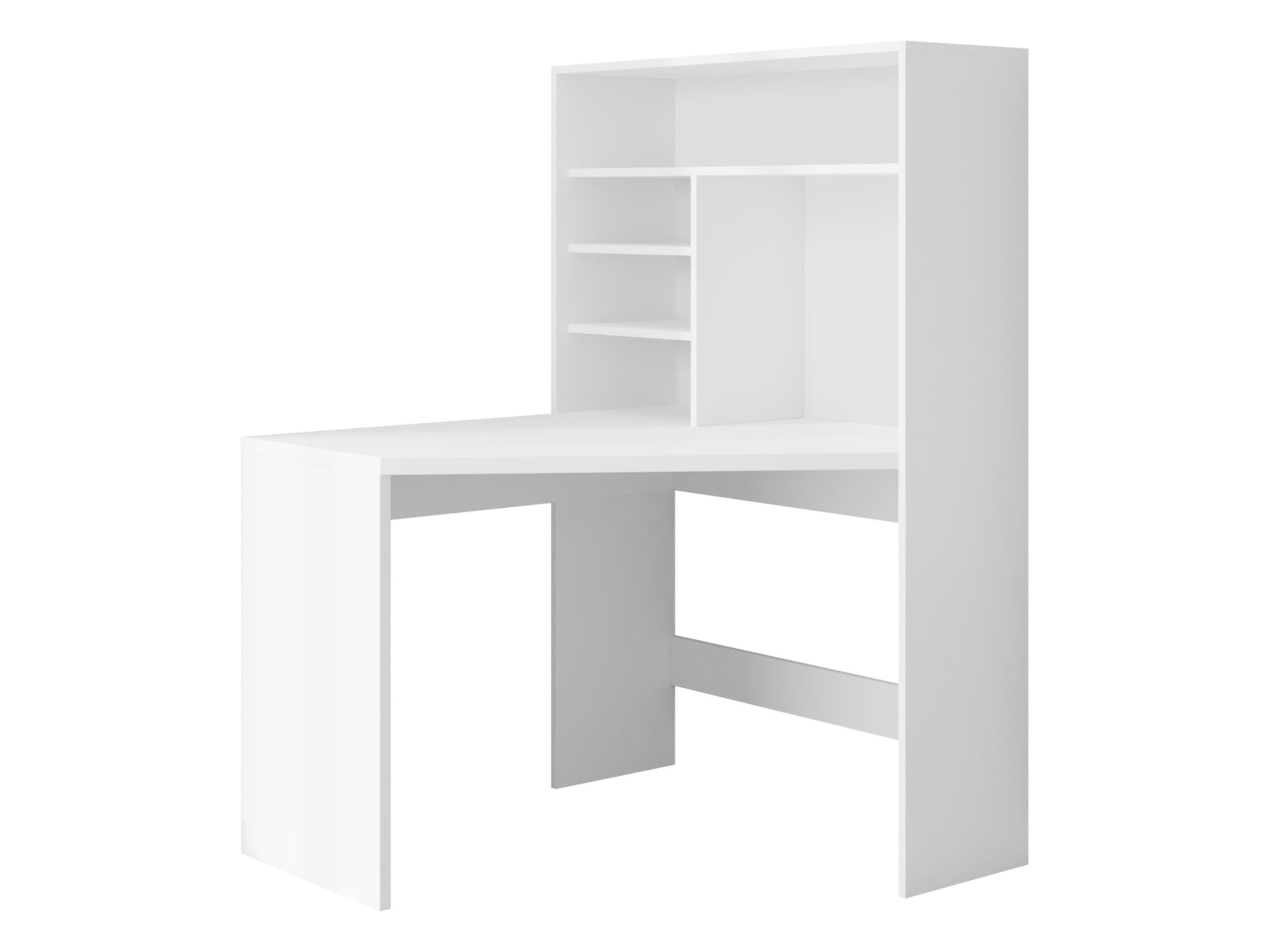 MIRJAN24 Schreibtisch Zayden (mit Regal), 101x96x141 cm