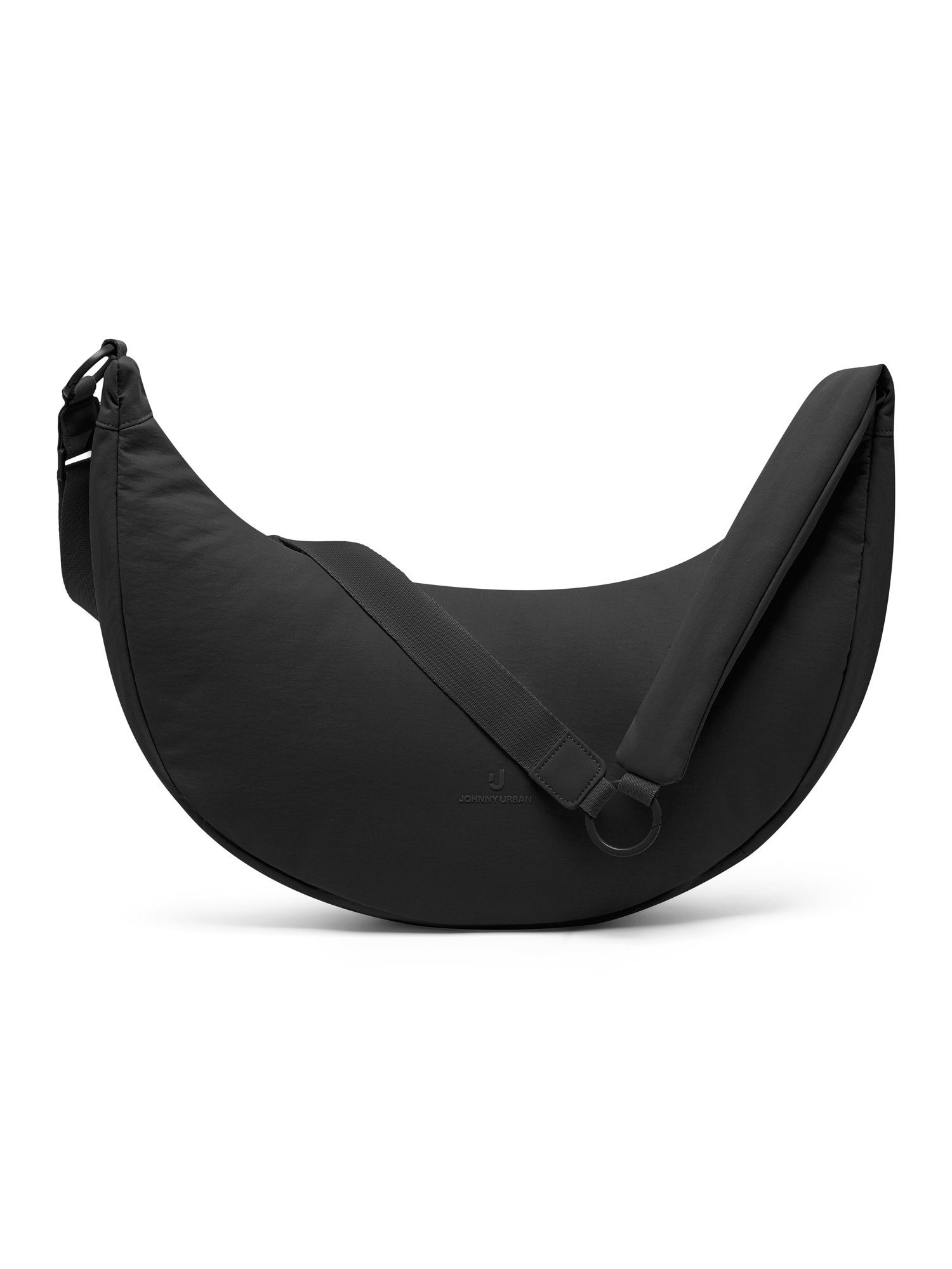 Johnny Urban Umhängetasche Lou Large Half Moon Bag, Wattierte Halbmondtasche, Zwei Looks in Einem