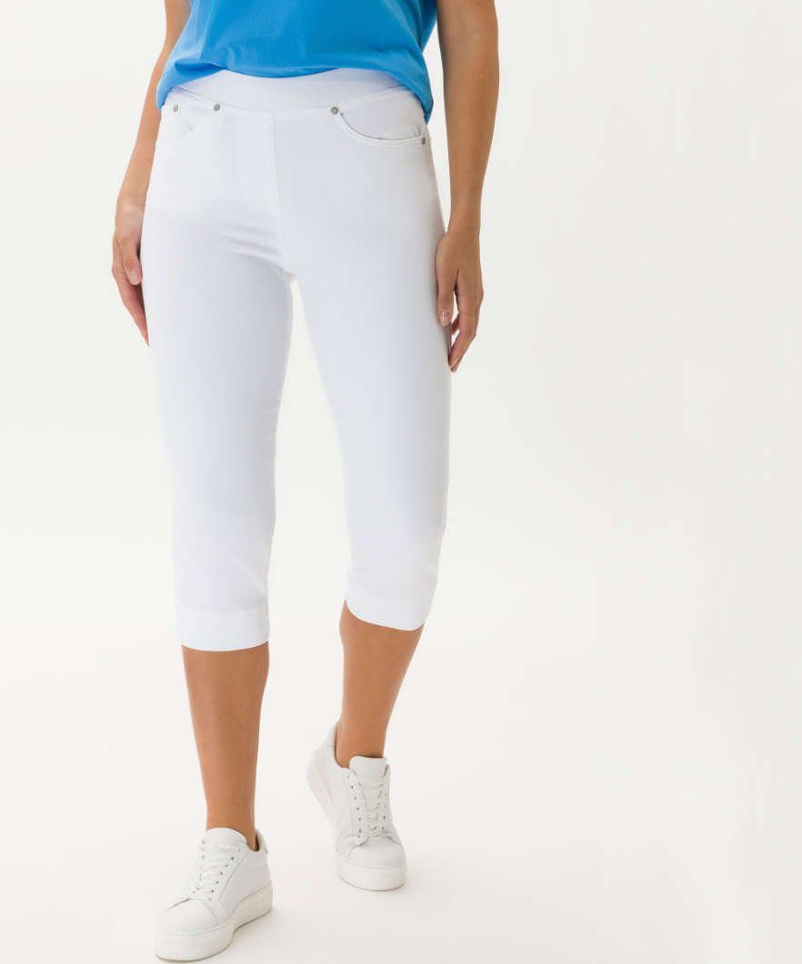RAPHAELA by BRAX 5-Pocket-Jeans Style PAMINA CAPRI weiß