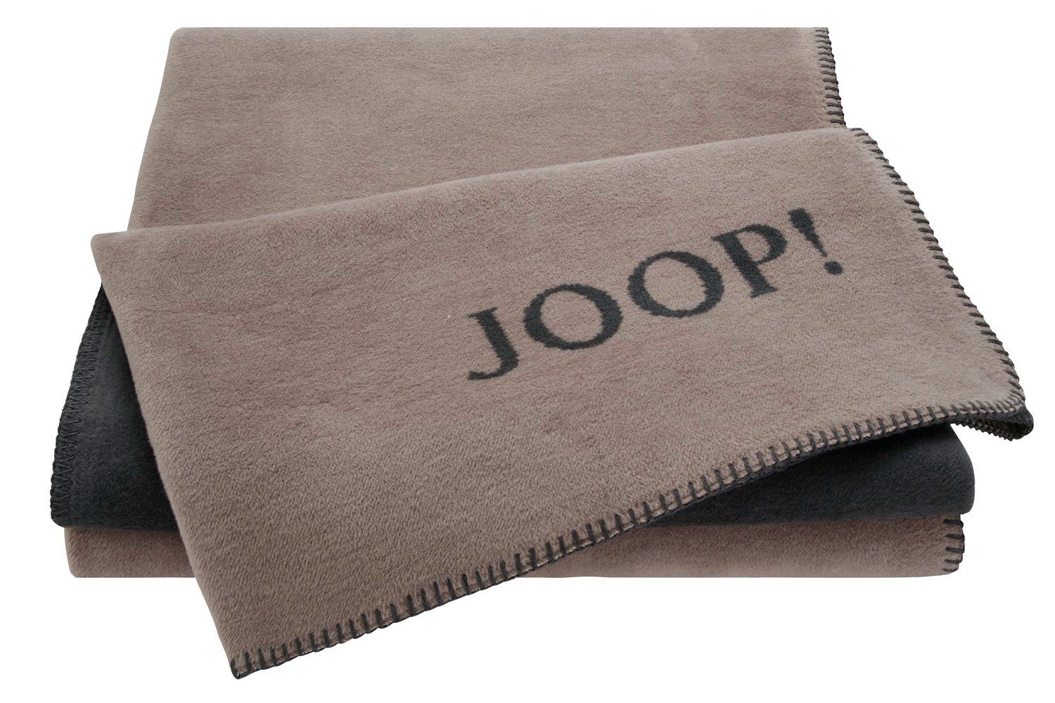 Wohndecke JOOP! Wohndecke Uni-Doubleface 150x200 cm, günstig online kaufen