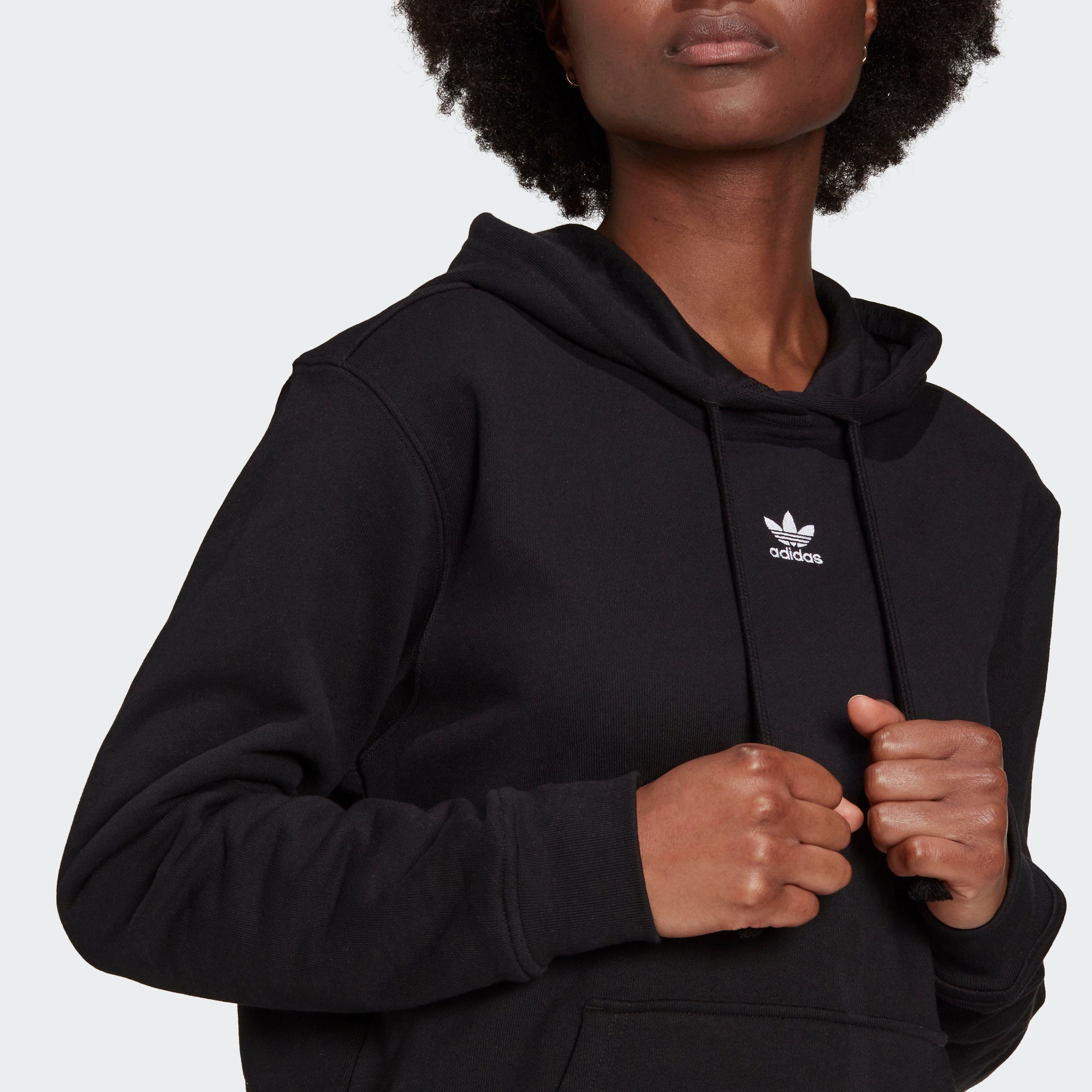 Originals HOODIE ADICOLOR ESSENTIALS Kapuzensweatshirt BLACK adidas