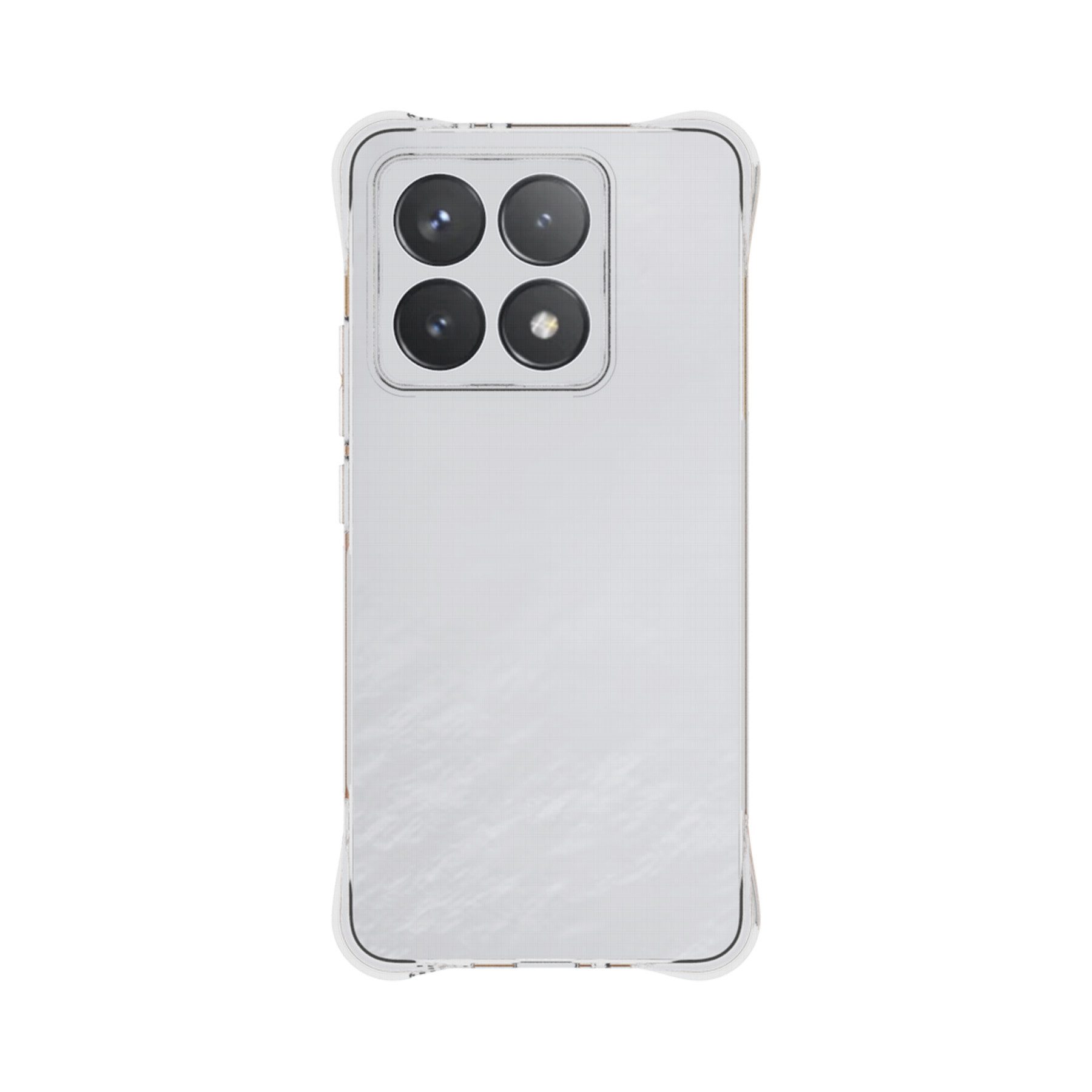 mtb more energy Smartphone-Hülle Clear Armor Case für Xiaomi 14T 5G, Transparente TPU Schutzhülle Case Backcover mit Anti-Shock Verstärkung