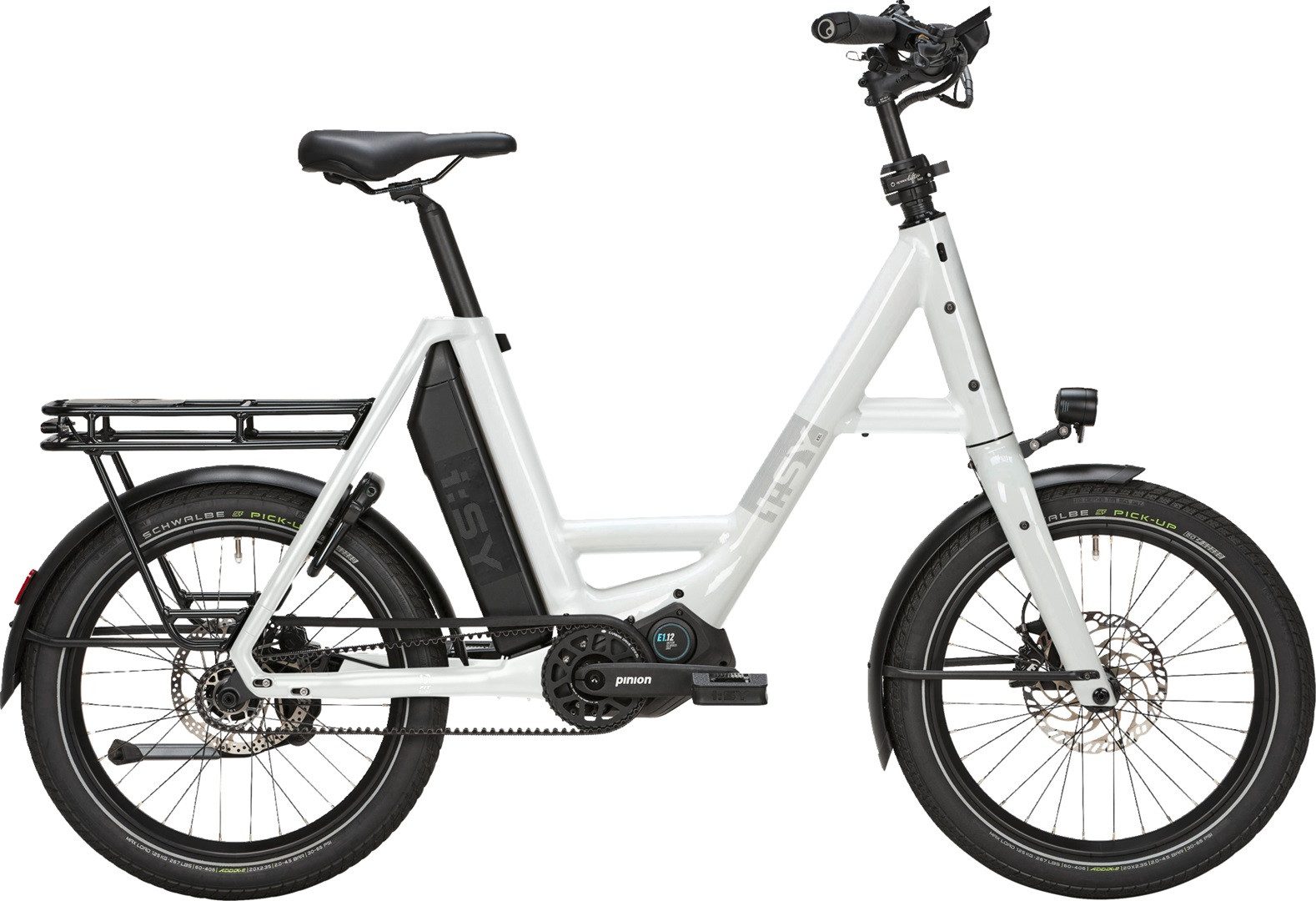 i:SY E-Bike i:SY P12 ZR 800 Wh weiß 2026, 12 Gang, Getriebeschaltung, Pinion MGU E1.12, 800 Wh