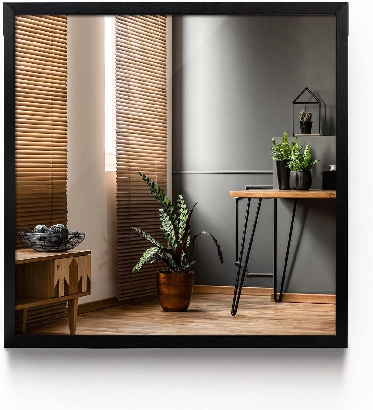 Tulup Schminkspiegel Spiegel MDF Rahmen Dekorative Badspiegel Modern günstig online kaufen