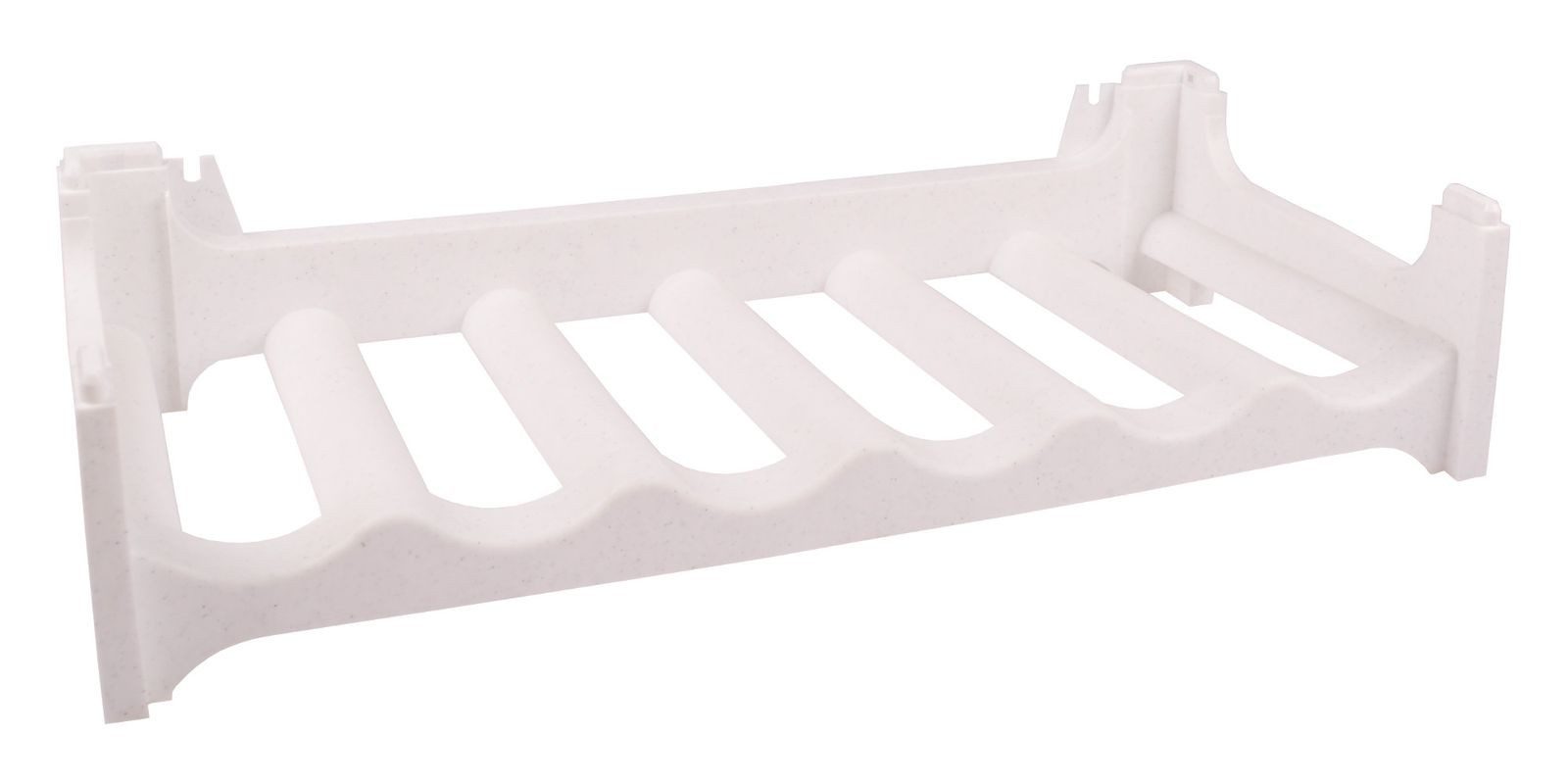 ALPFA Flaschenregal Flaschenregal Weiß Stapelregal Weinregal Flaschenständer Lagerregal