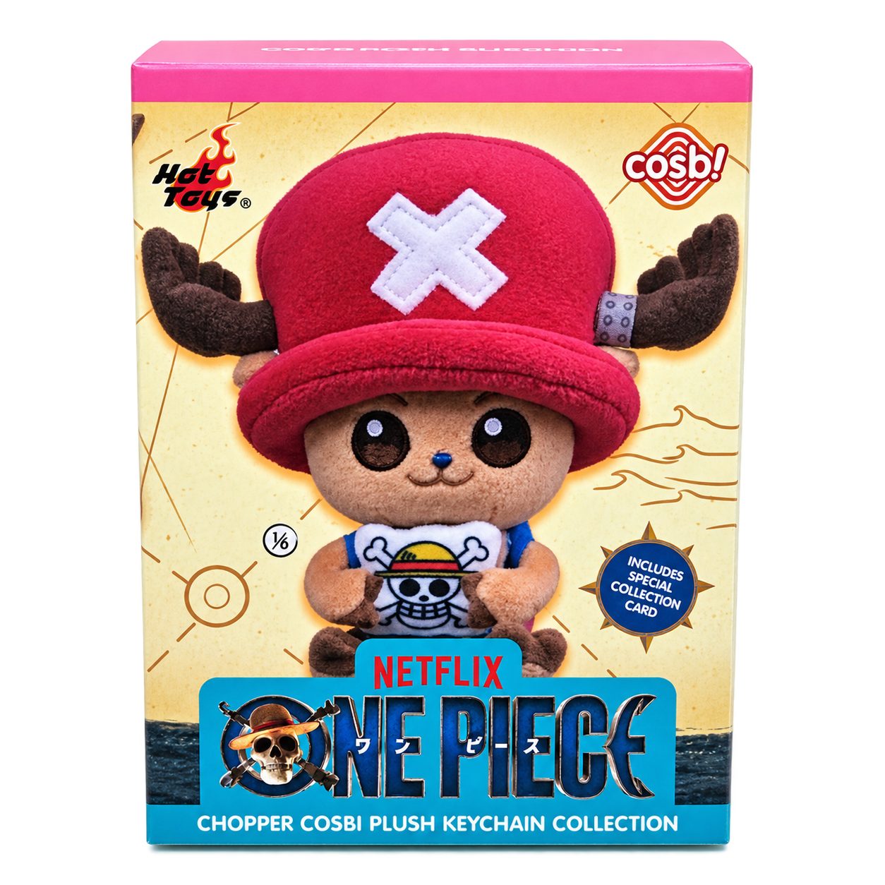 One Piece Sammelkarte One Piece Chopper Cosbi Plush Keychain Collection