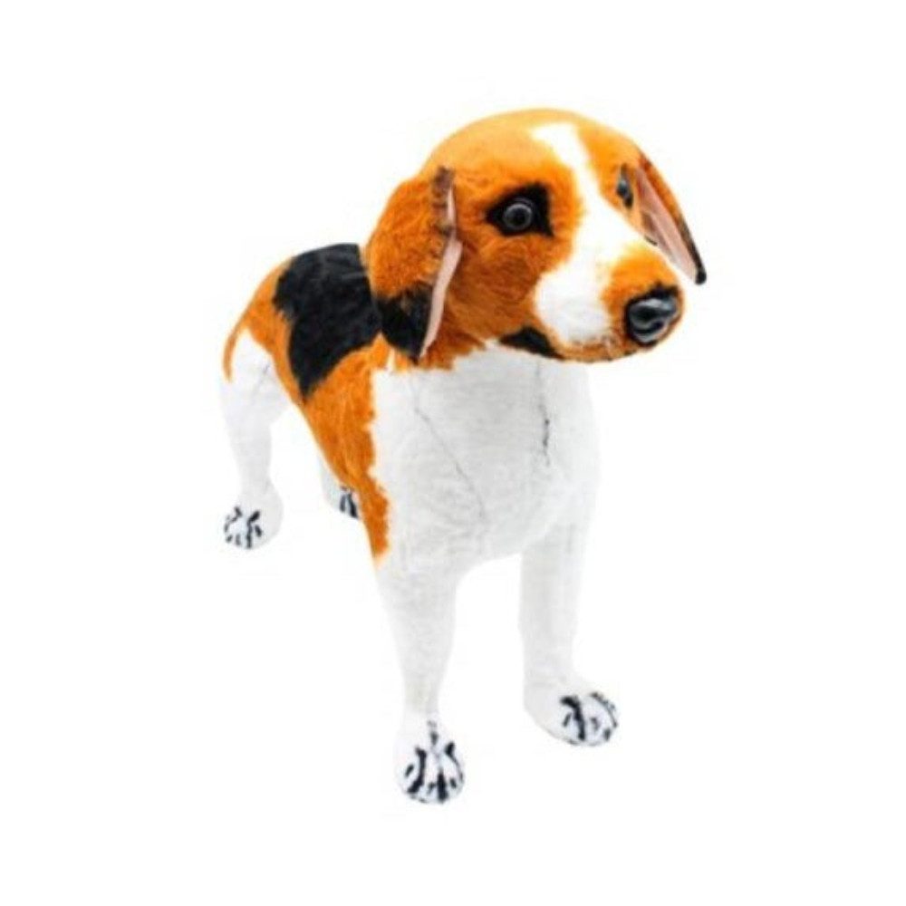 Tinisu Plüschfigur Beagle Großes Kuscheltier - 48 cm Plüschtier Hund XXL Stofftier