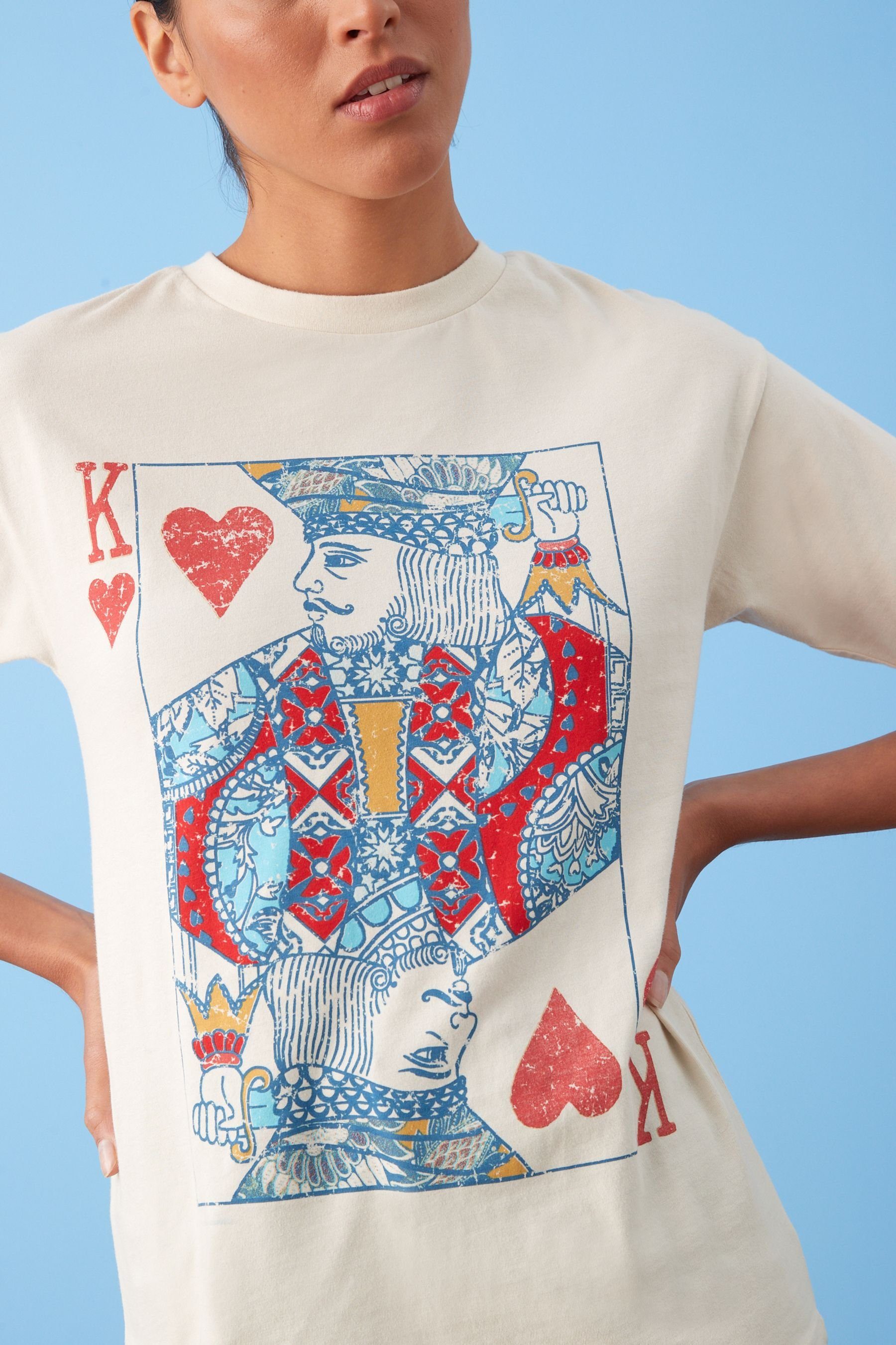 King of T-Shirt (1-tlg) Hearts Coronation Next T-Shirt