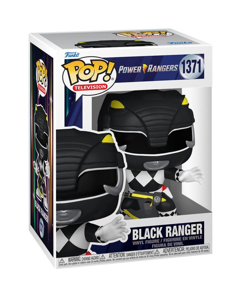 Funko Merchandise-Figur Power Rangers 30th POP! TV Vinyl Figur Black Ranger 9 cm