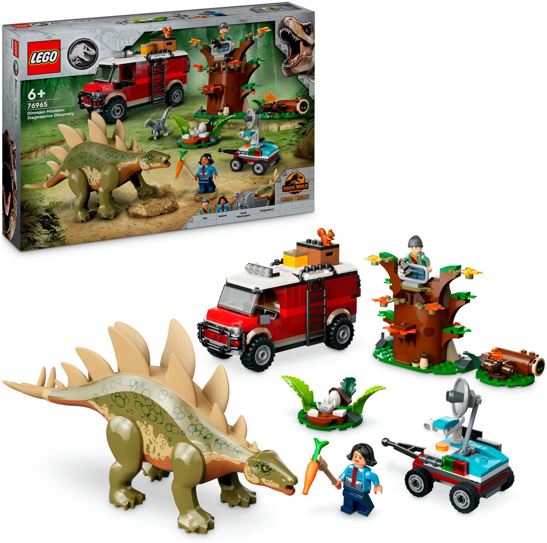 LEGO® Dinosaurier-Missionen: Entdeckung des Stegosaurus (76965) Konstruktio günstig online kaufen