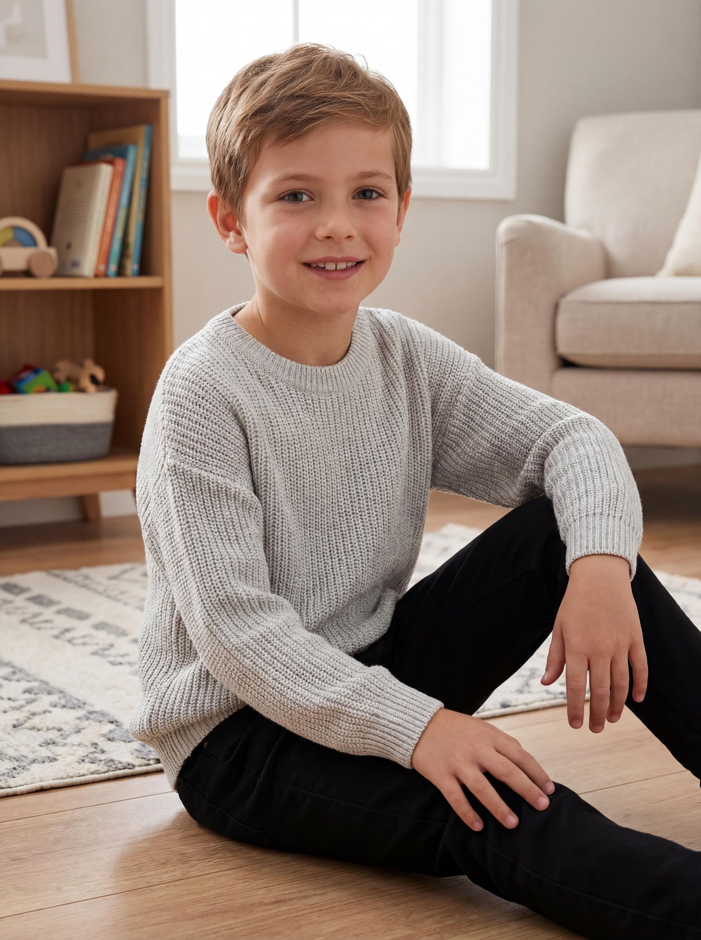 TupTam Strickpullover TupTam Strickpullover Bio- Baumwolle Junge Mädchen