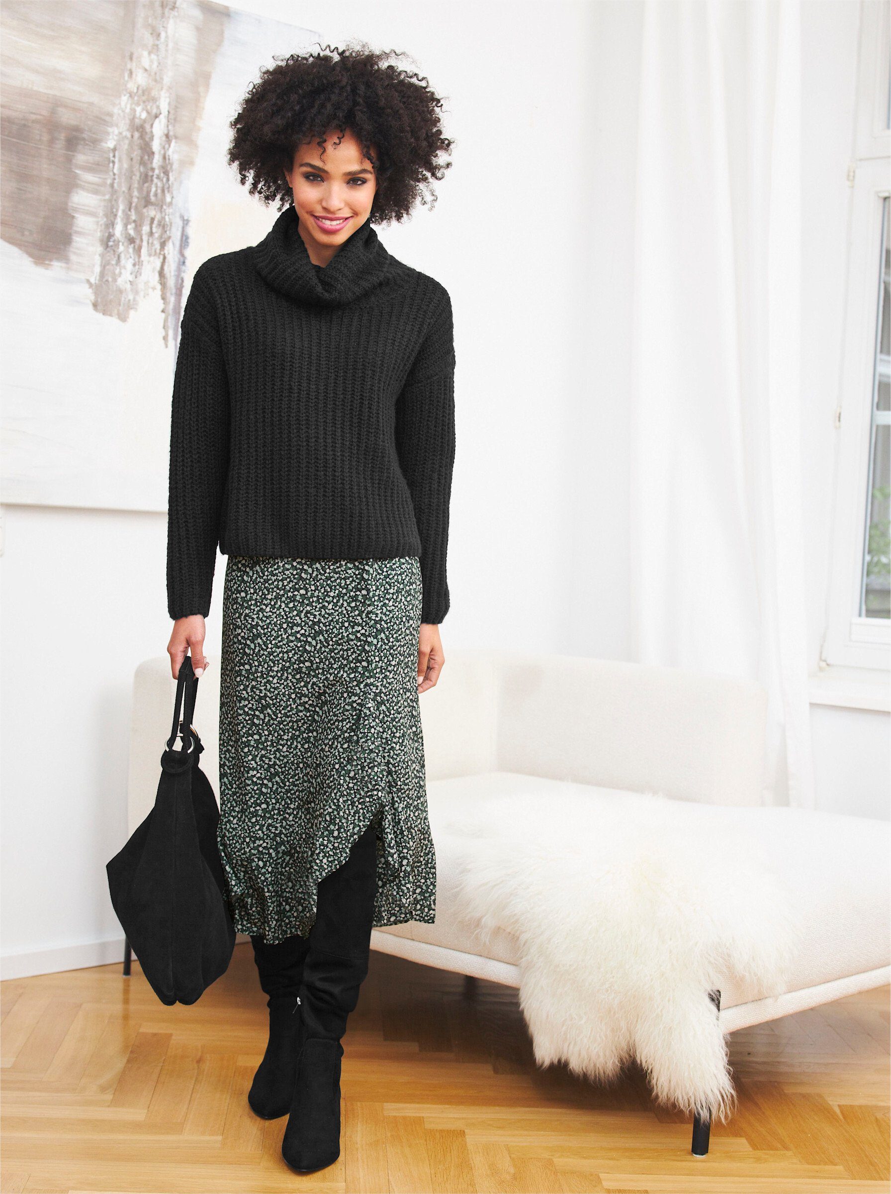 heine Strickpullover Pullover Langarm