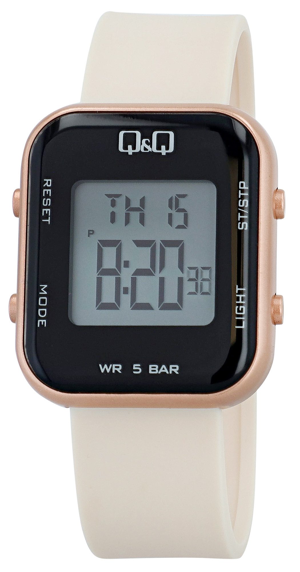 Q&Q Quarzuhr M207J001Y Resinarmband, 5 ATM, Digital, Jugendliche, Armbanduh günstig online kaufen