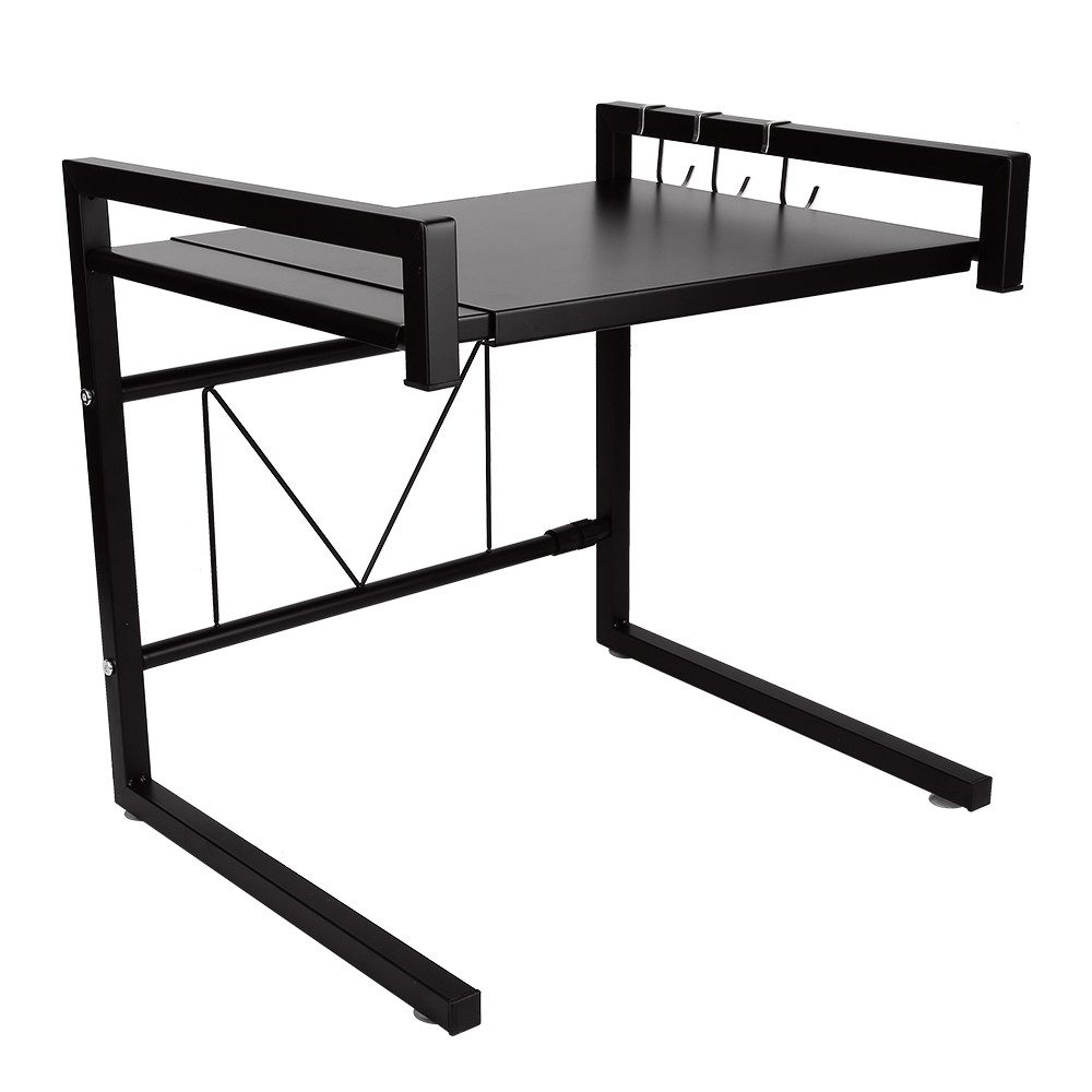 JEOBEST Regalelement Küchenregal Mikrowellenregal, längenverstellbares Mikr günstig online kaufen