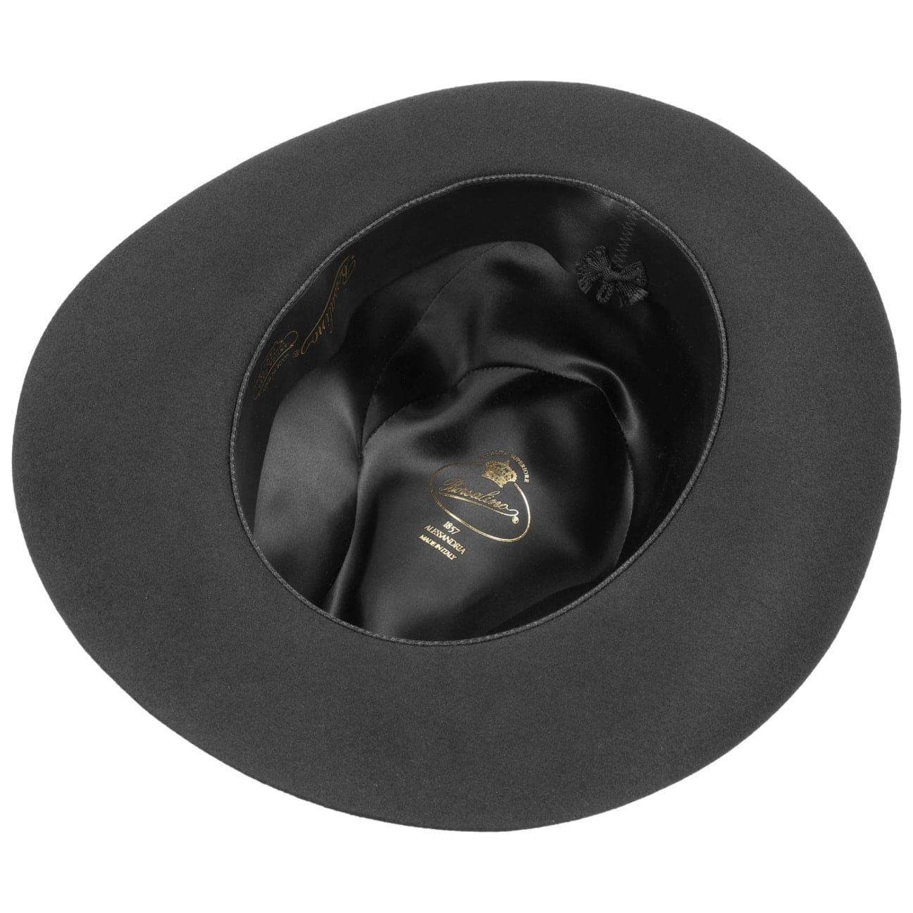 Filzhut (1-St) Fedora mit Futter, Made in Italy