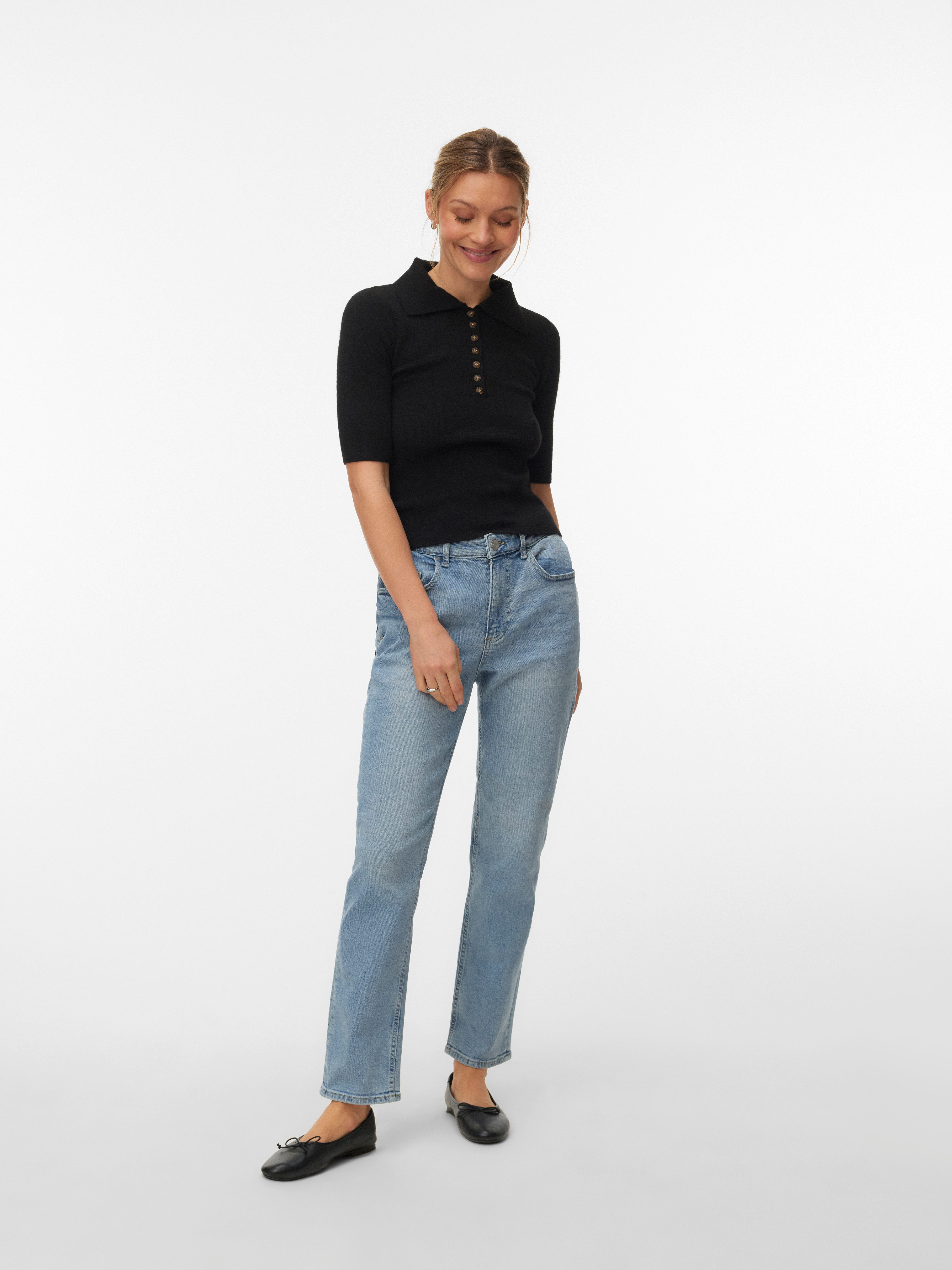 Vero Moda Skinny-fit-Jeans VMROSIE MR SLIM ANK J NOOS RA3045