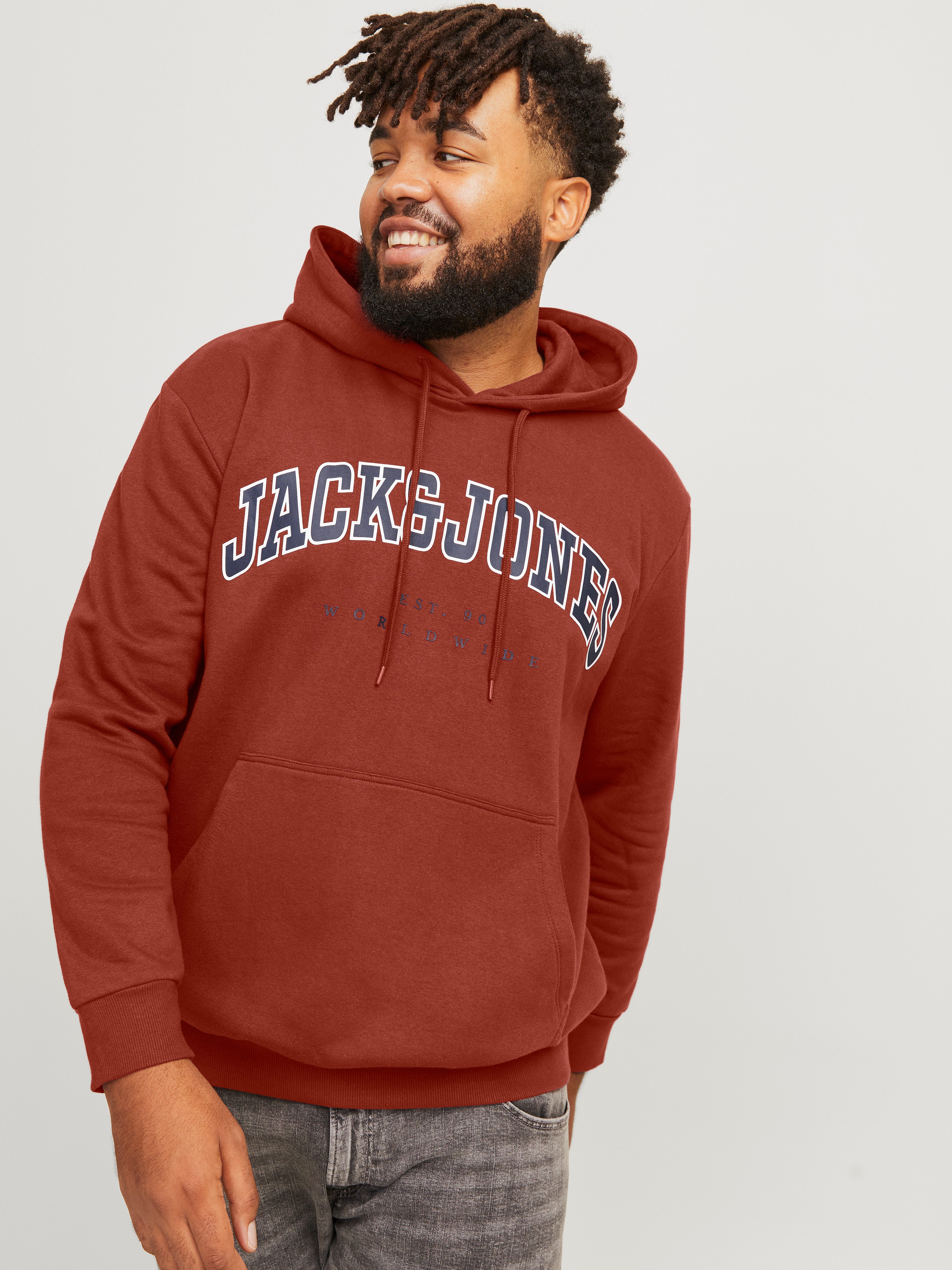 Jack & Jones PlusSize Hoodie JJECALEB günstig online kaufen