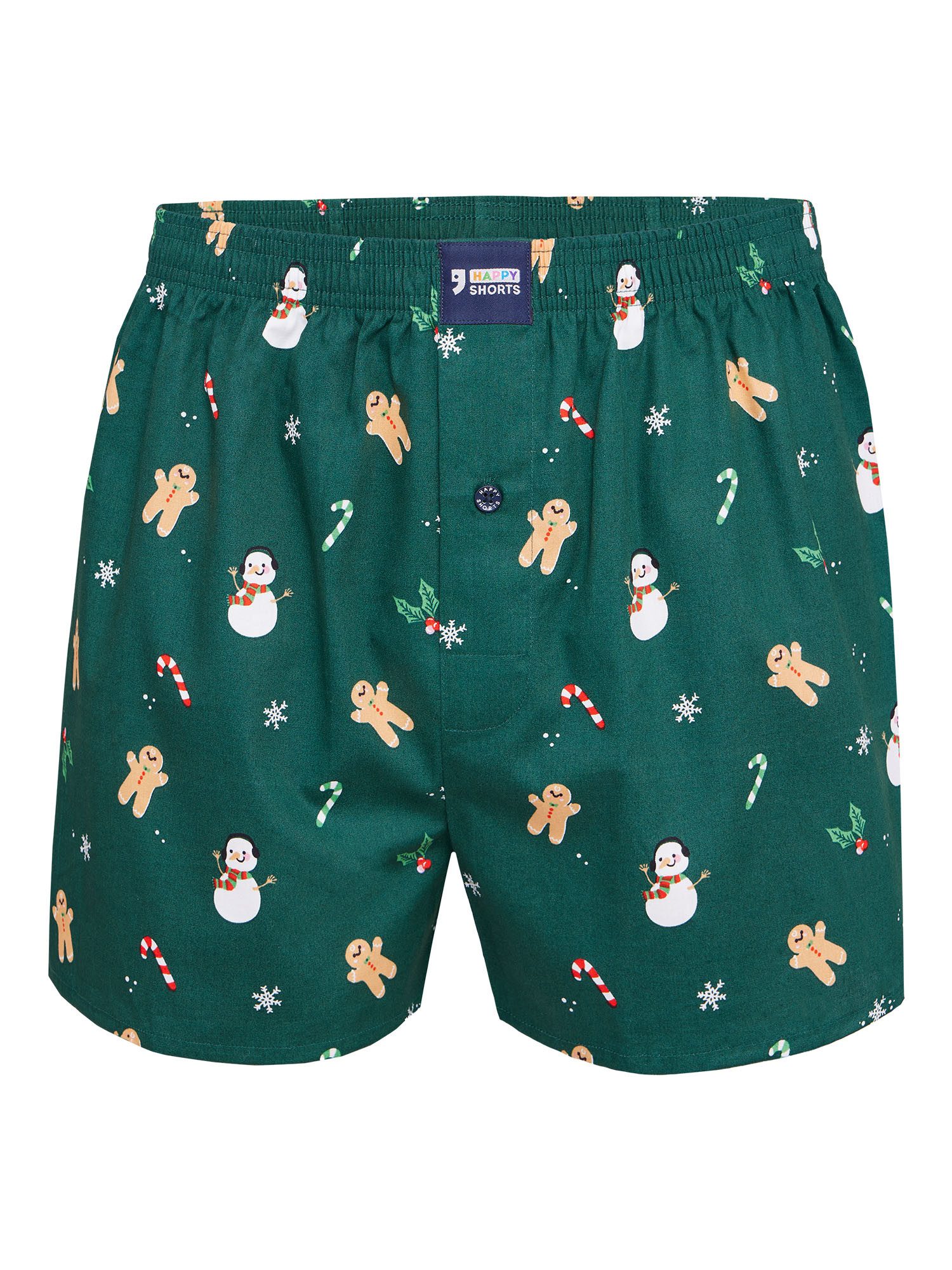 HAPPY SHORTS Boxer Christmas (3-St) Boxershorts, Unterhose, Boxerbriefs